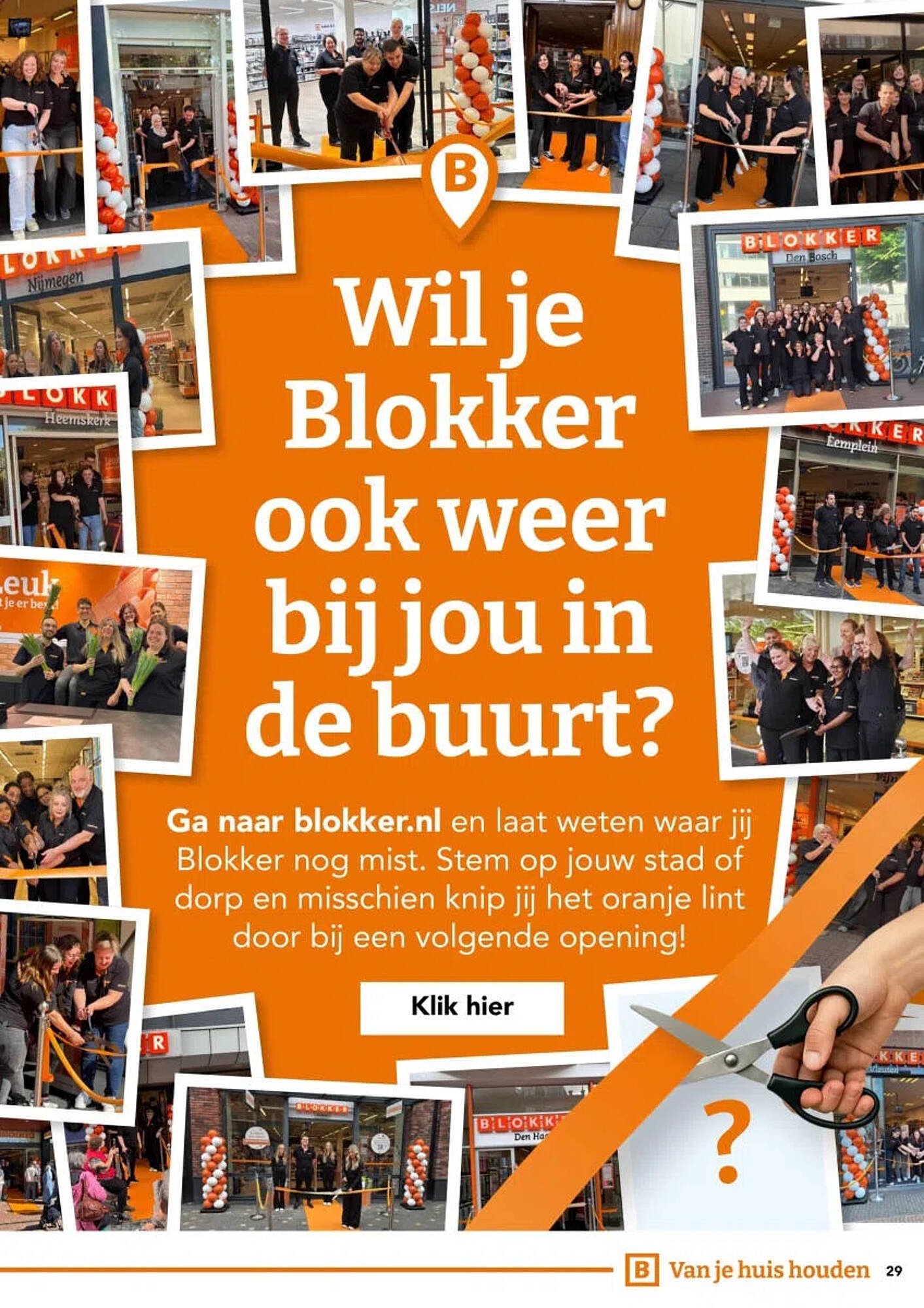 Blokker folder