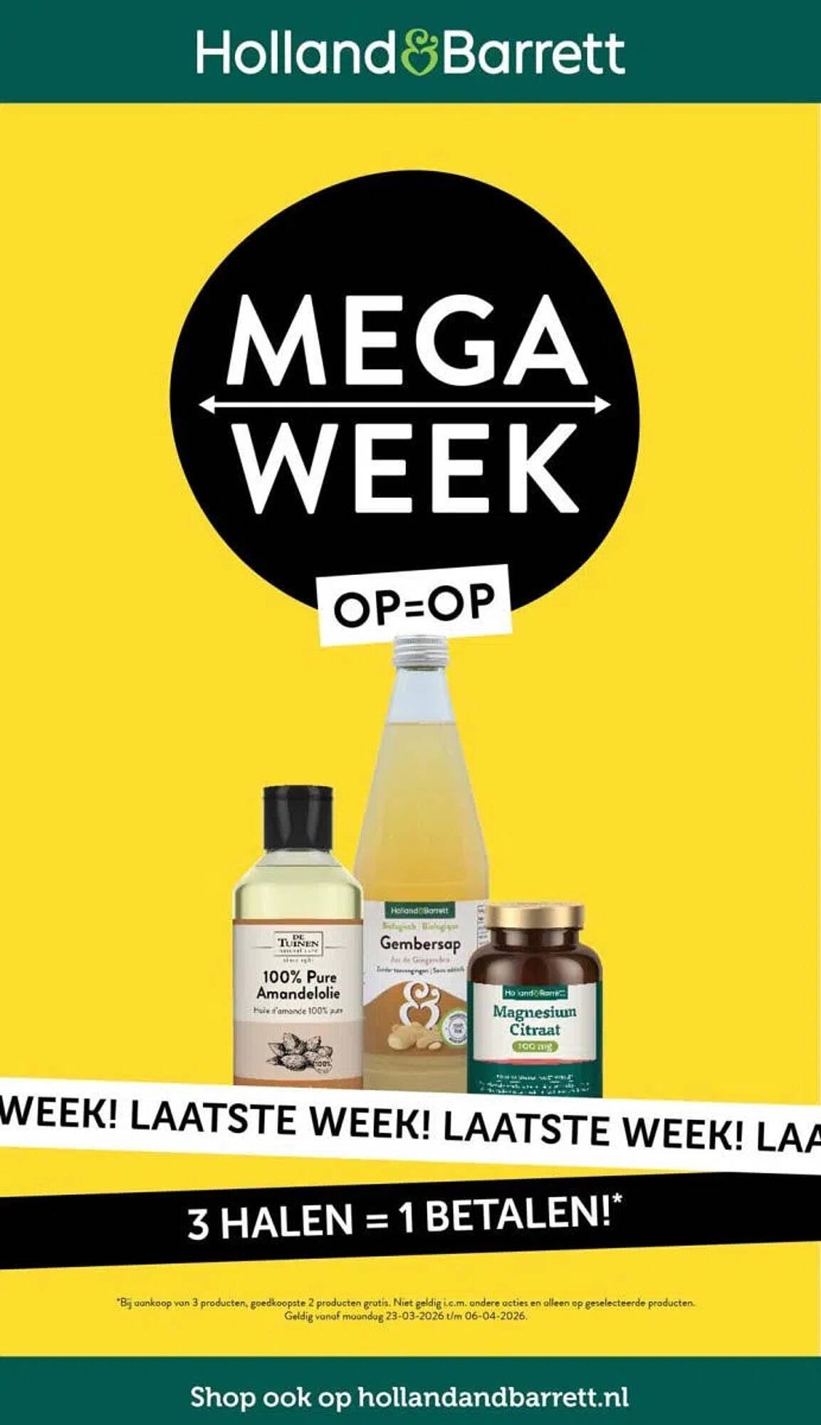 Holland &amp; Barrett folder