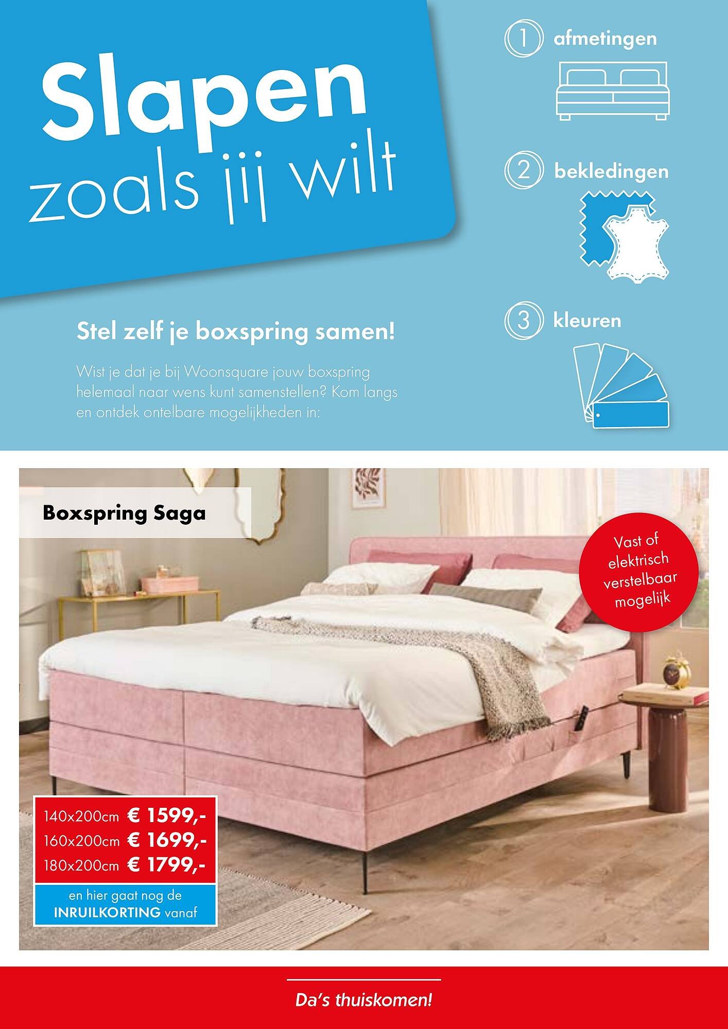 Woonsquare slaapfolder