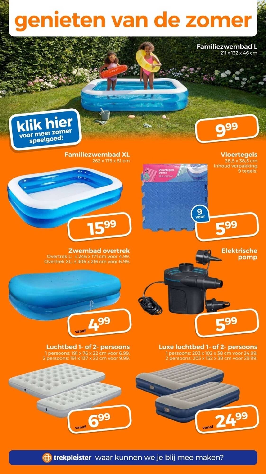 Trekpleister folder