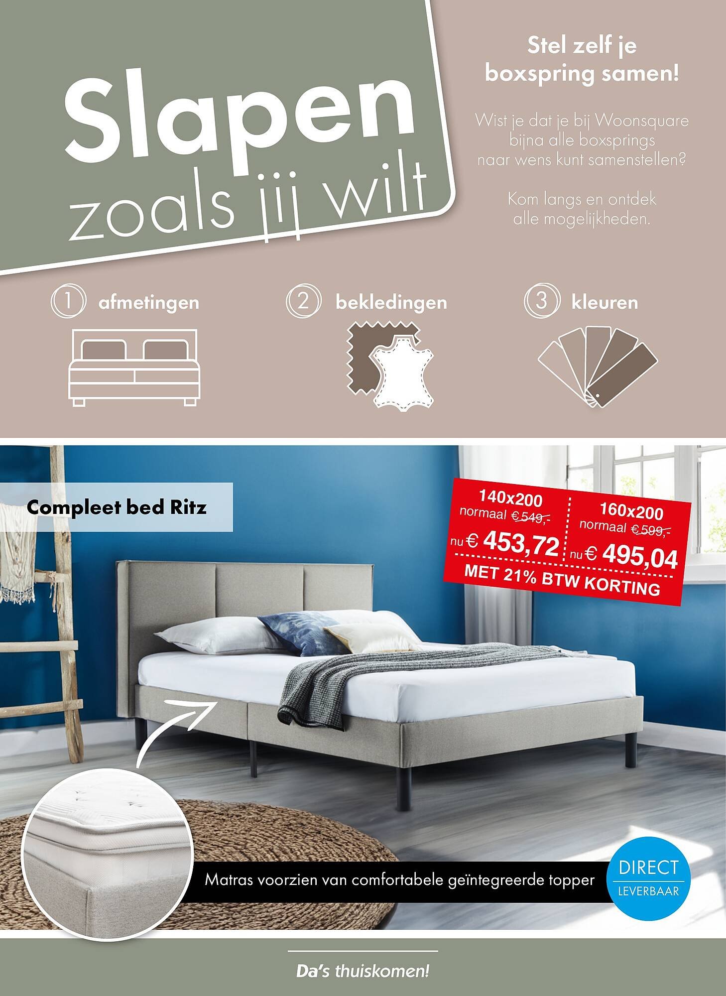 Woonsquare Slaapfolder