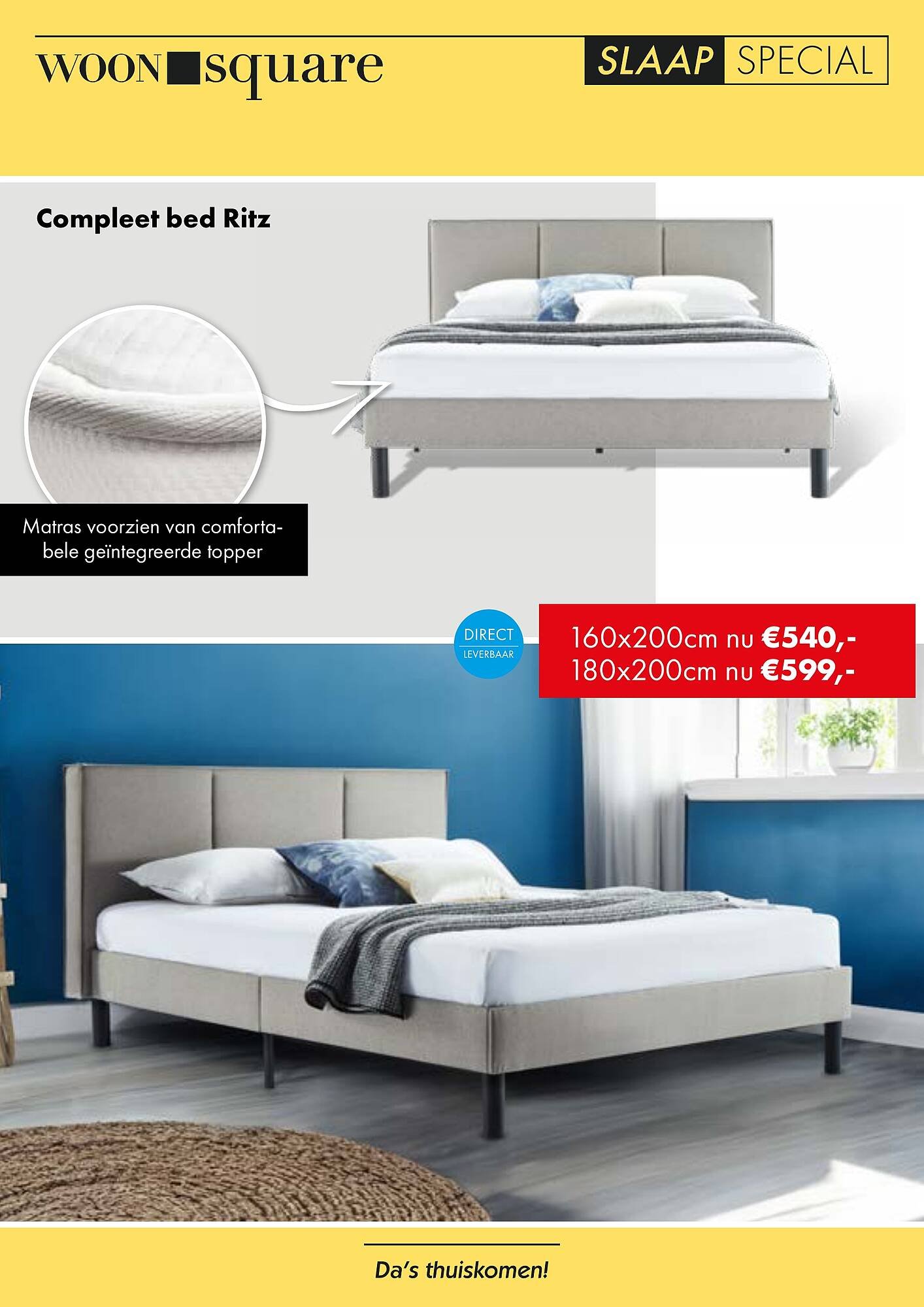 Woonsquare slaapfolder