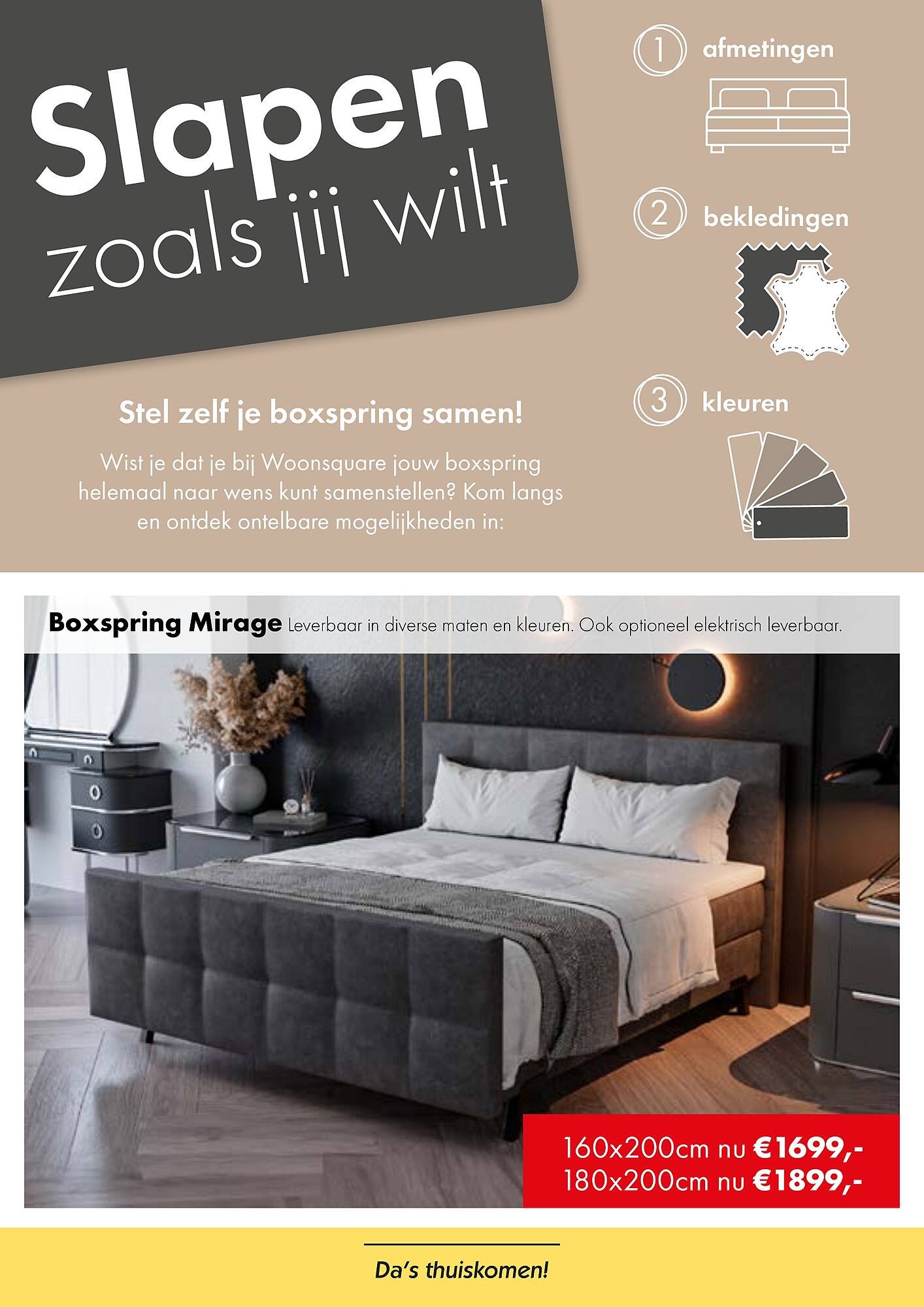 Woonsquare slaapfolder