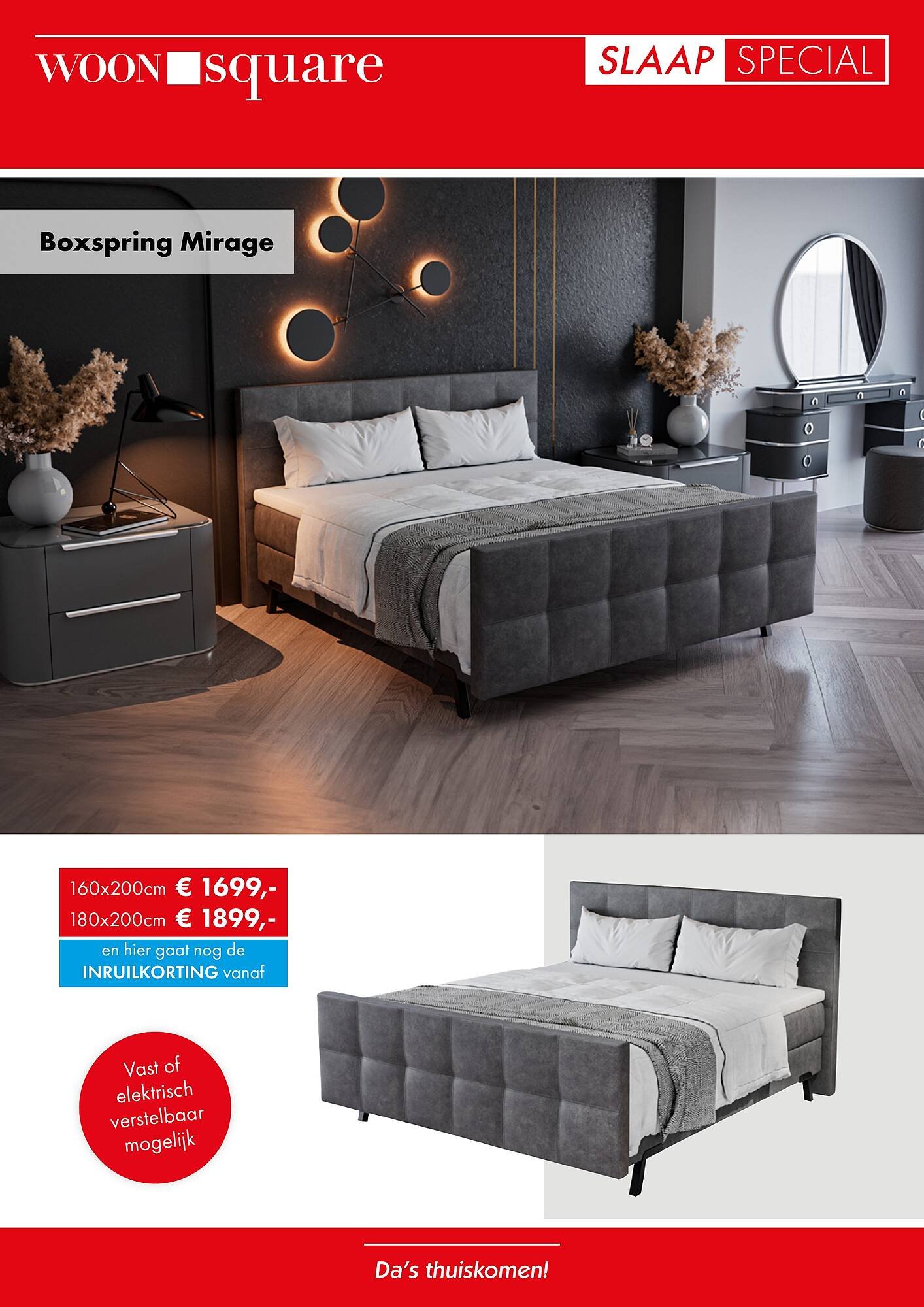 Woonsquare slaapfolder