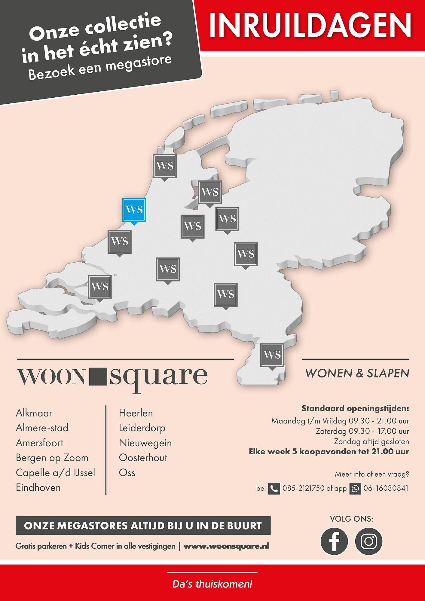 Woonsquare slaapfolder