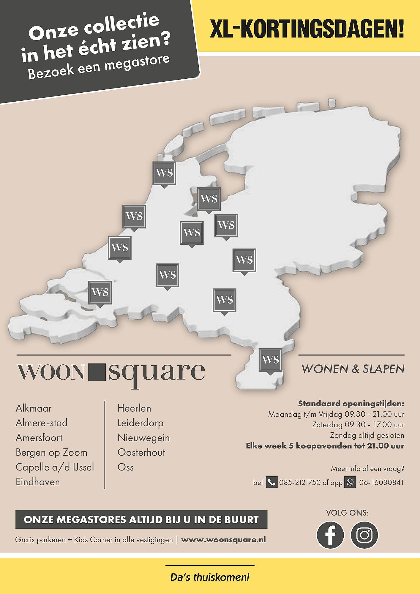 Woonsquare slaapfolder