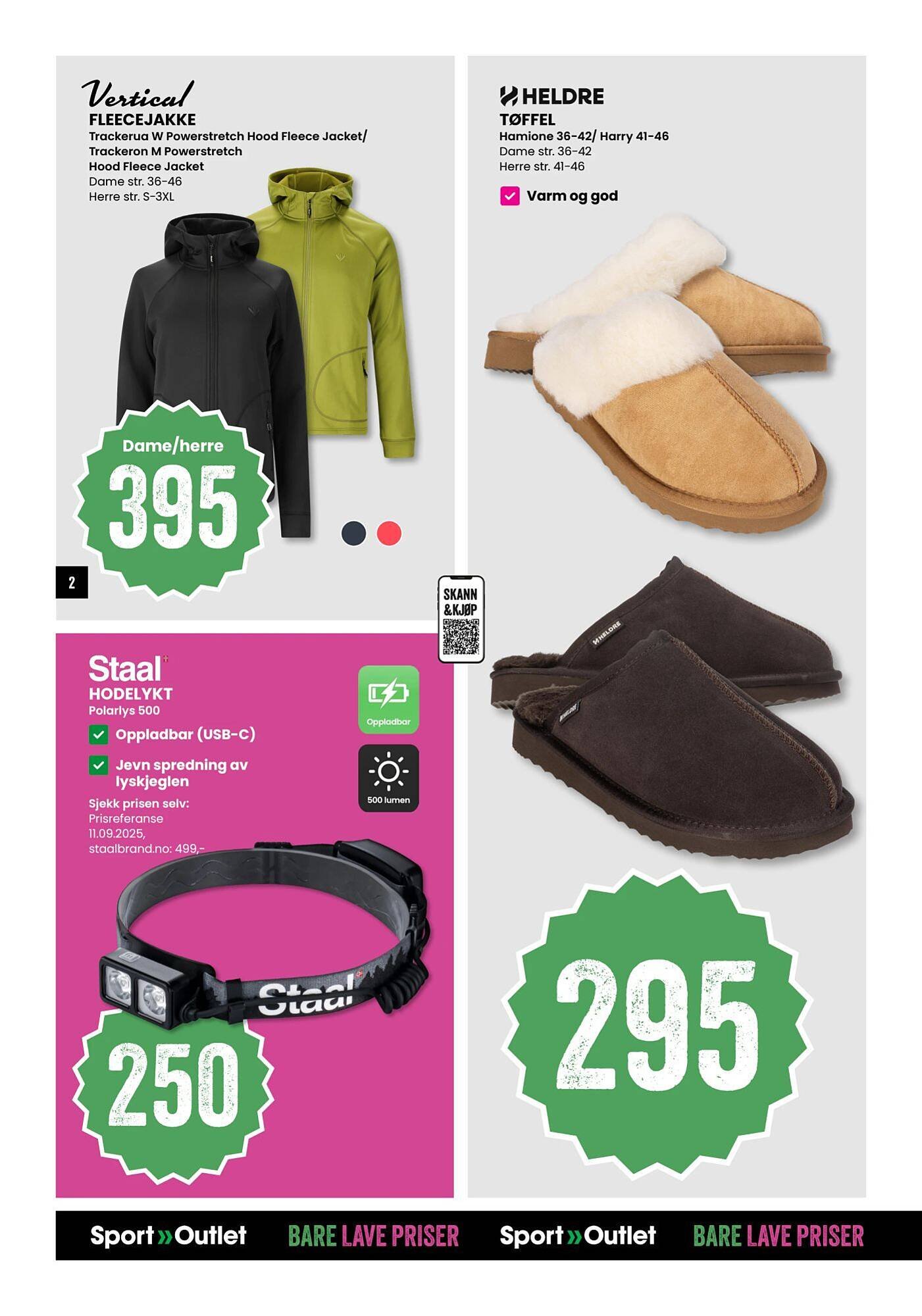 Sport Outlet kundeavis (2025-09-30 - 2025-10-05)