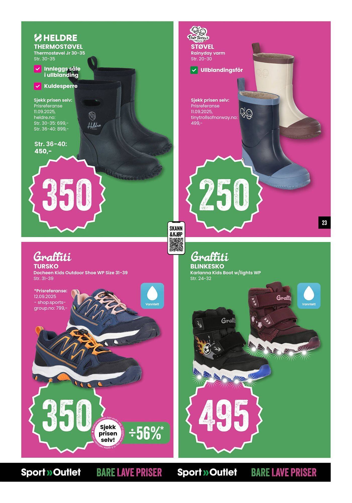Sport Outlet kundeavis (2025-09-30 - 2025-10-05)
