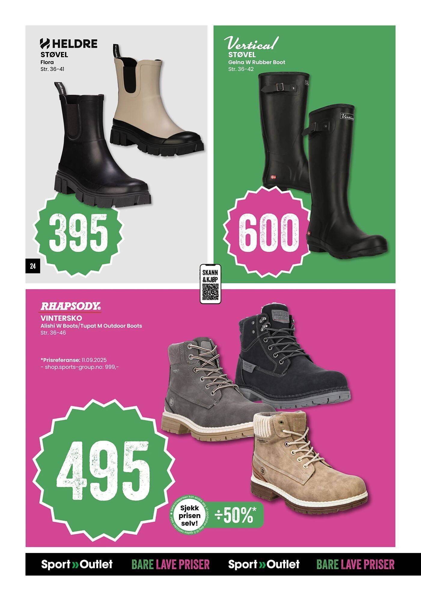 Sport Outlet kundeavis (2025-09-30 - 2025-10-05)