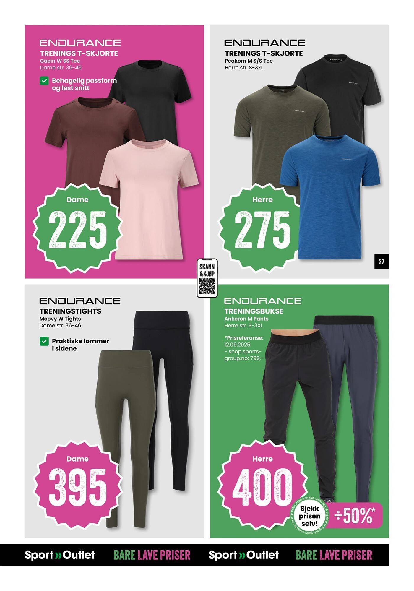 Sport Outlet kundeavis (2025-09-30 - 2025-10-05)