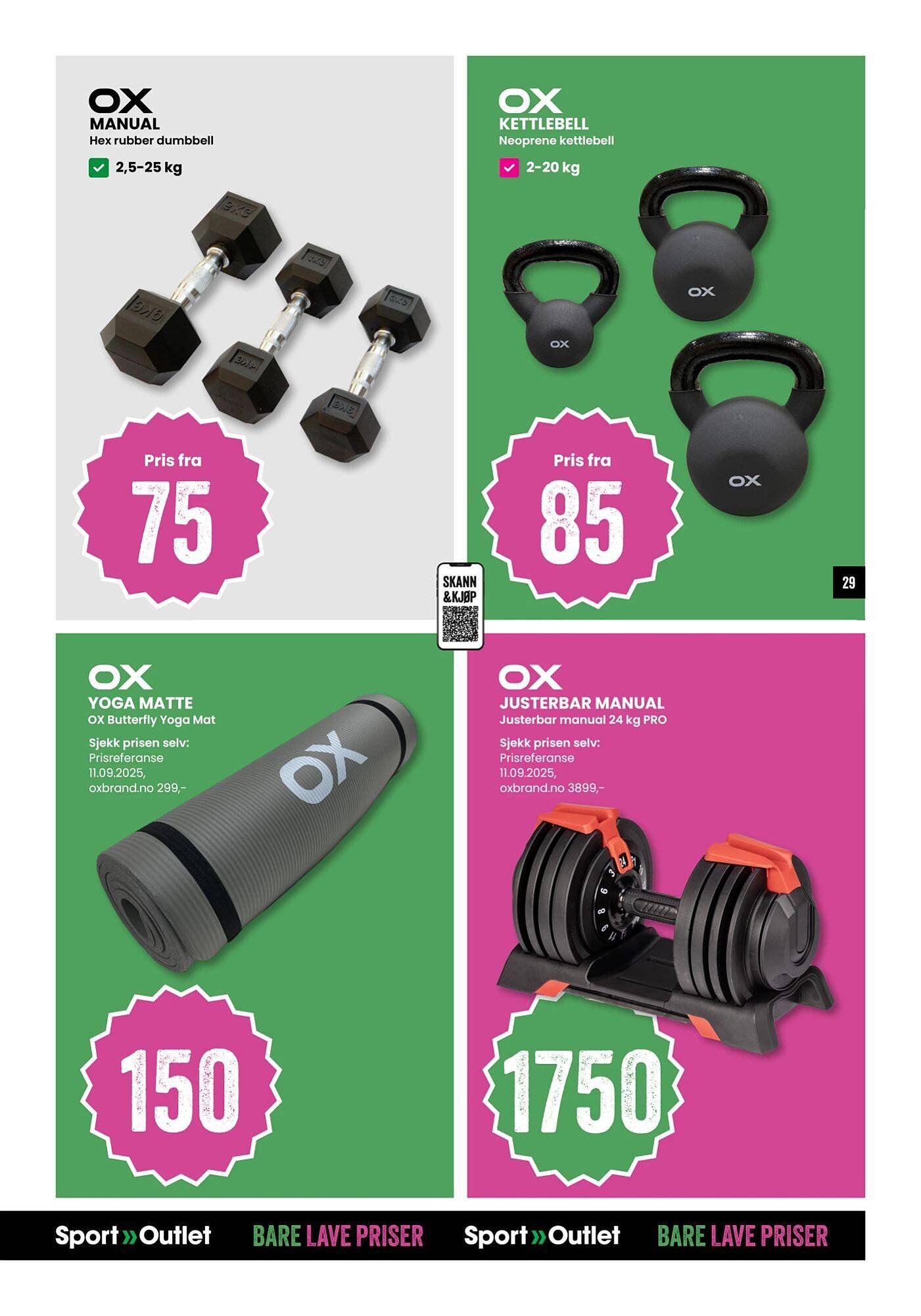 Sport Outlet kundeavis (2025-09-30 - 2025-10-05)
