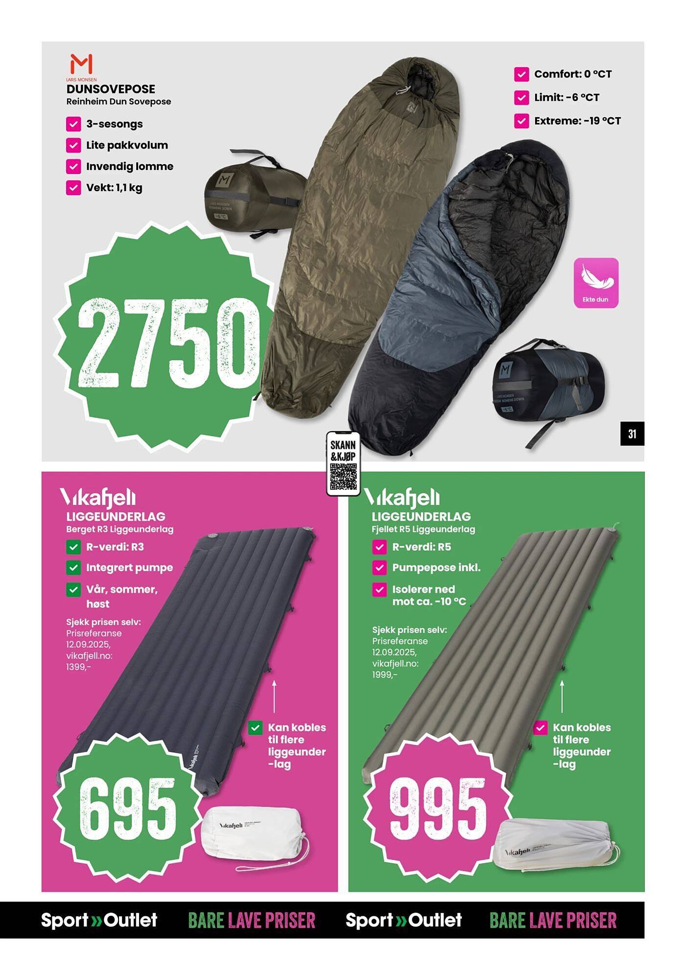 Sport Outlet kundeavis (2025-09-30 - 2025-10-05)