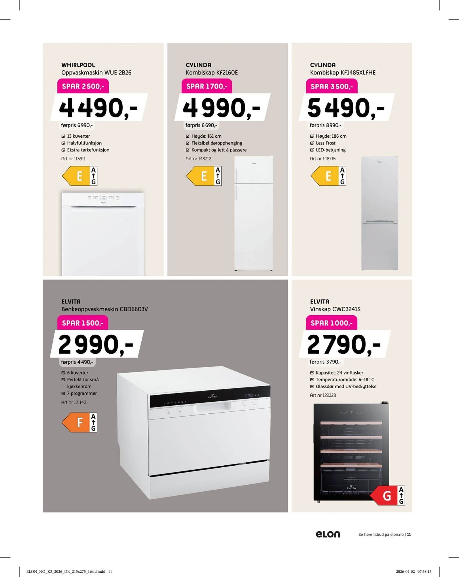 ELON kundeavis (2026-04-27 - 2026-05-18)