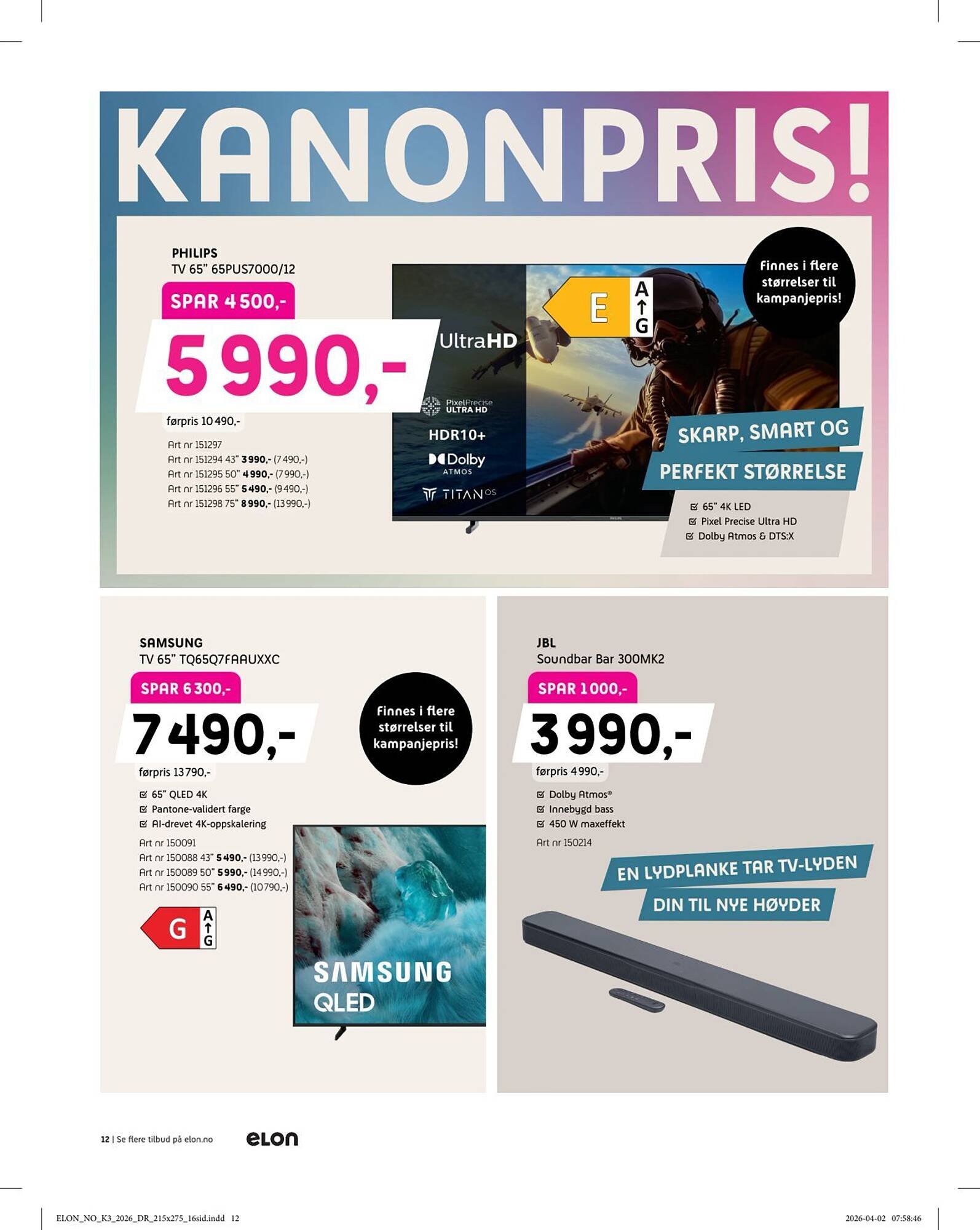 ELON kundeavis (2026-04-27 - 2026-05-18)