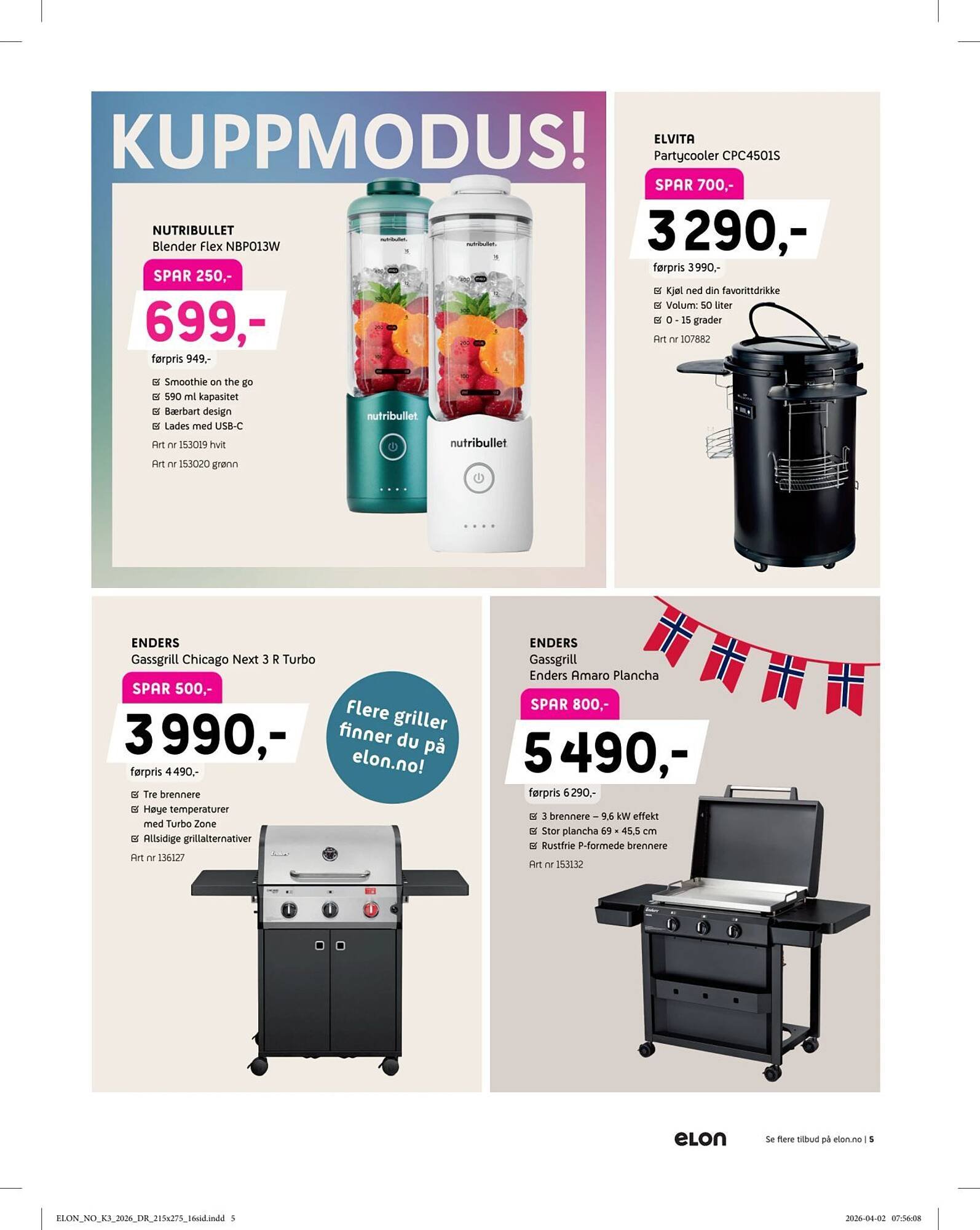 ELON kundeavis (2026-04-27 - 2026-05-18)
