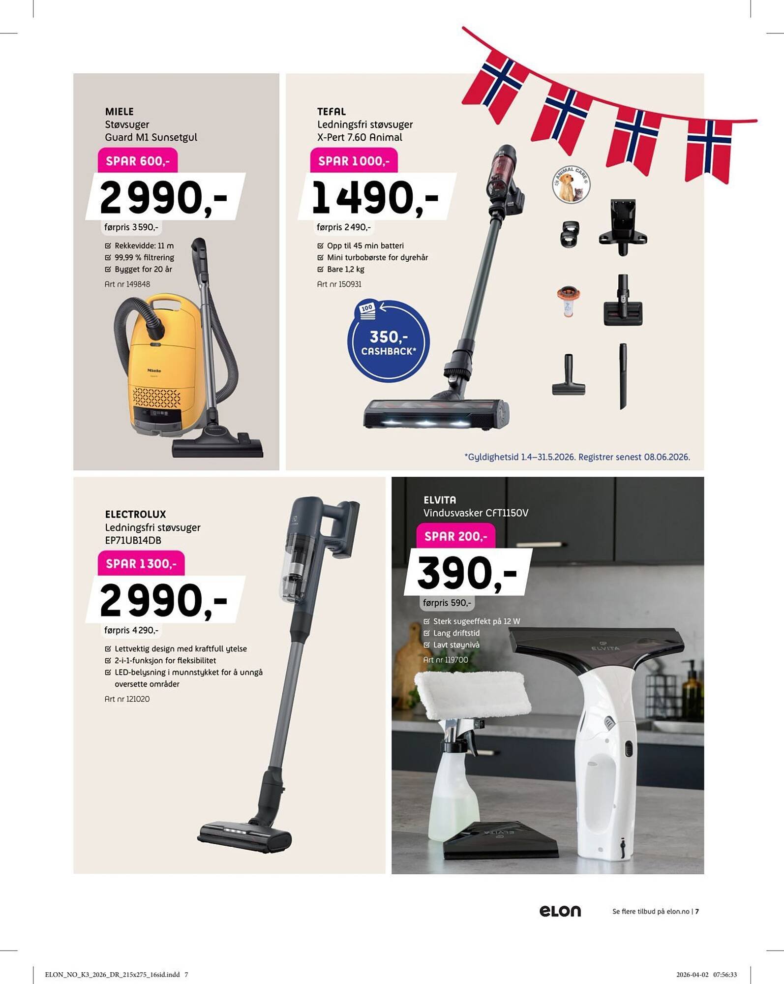 ELON kundeavis (2026-04-27 - 2026-05-18)