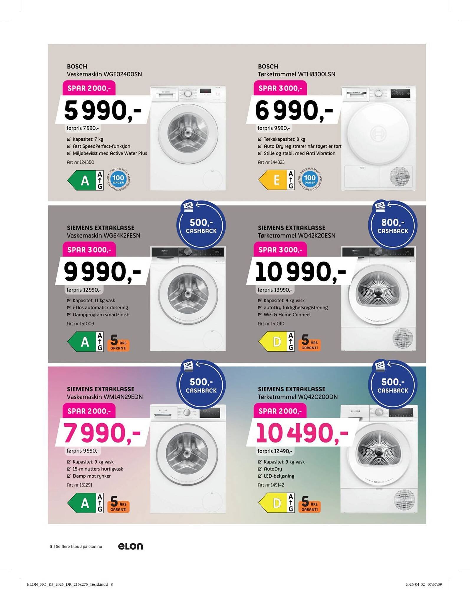 ELON kundeavis (2026-04-27 - 2026-05-18)