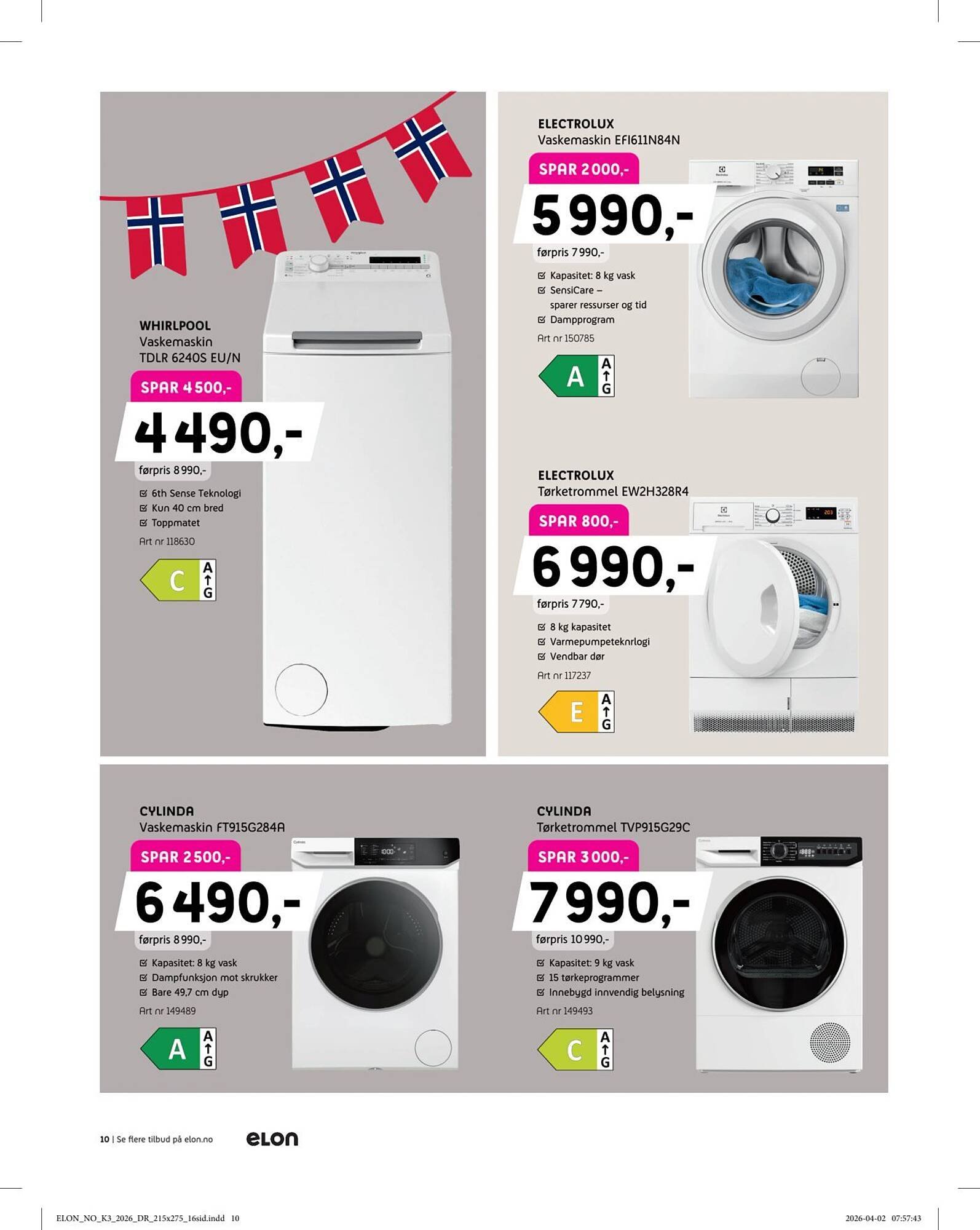 ELON kundeavis (2026-04-27 - 2026-05-18)