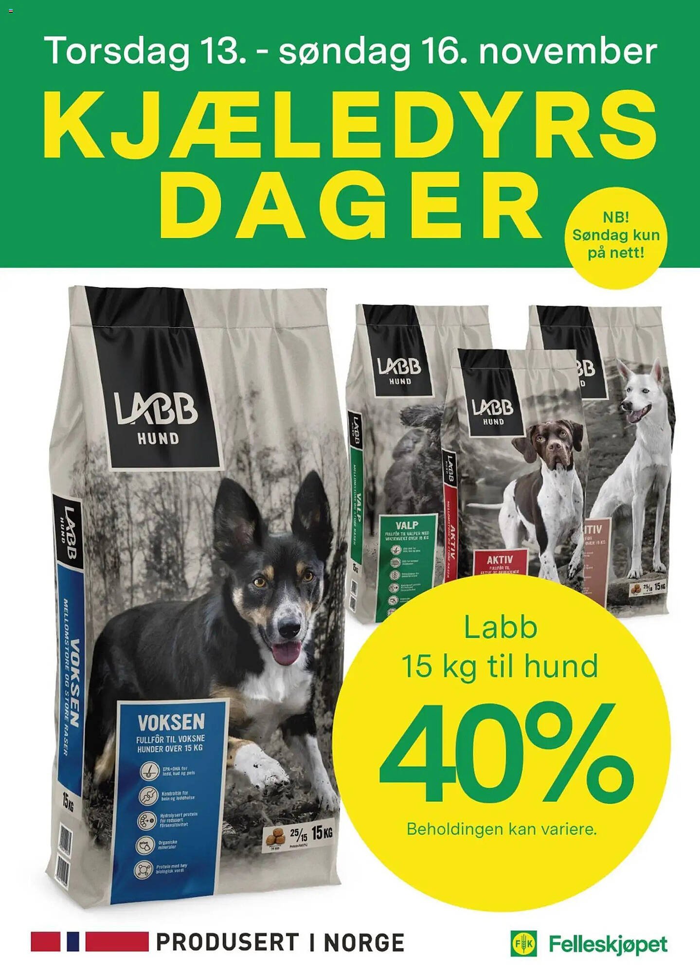 Felleskjøpet kundeavis (2025-11-10 - 2025-11-16)