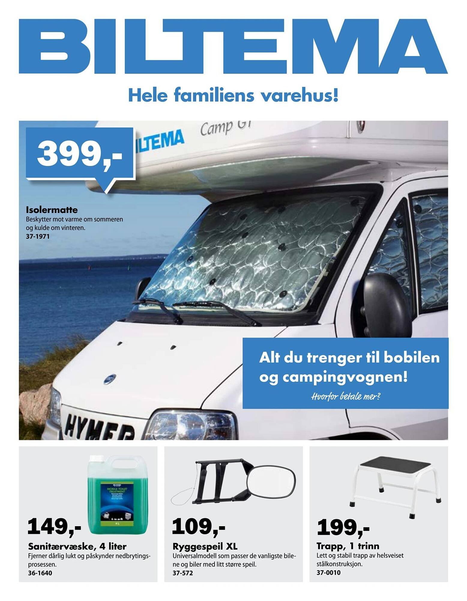 Biltema kundeavis (2026-03-24 - 2026-05-01)