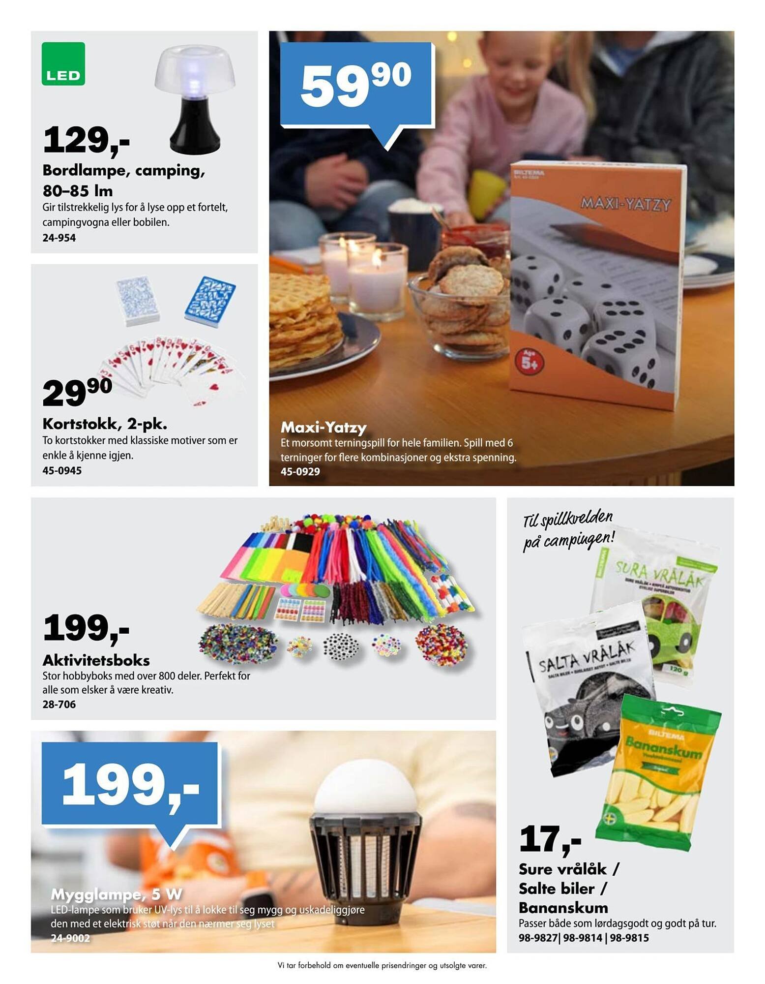 Biltema kundeavis (2026-03-24 - 2026-05-01)