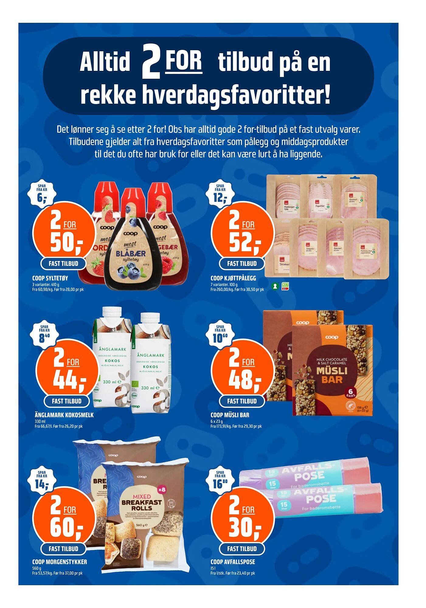 Coop Obs kundeavis (2026-03-15 - 2026-03-22)