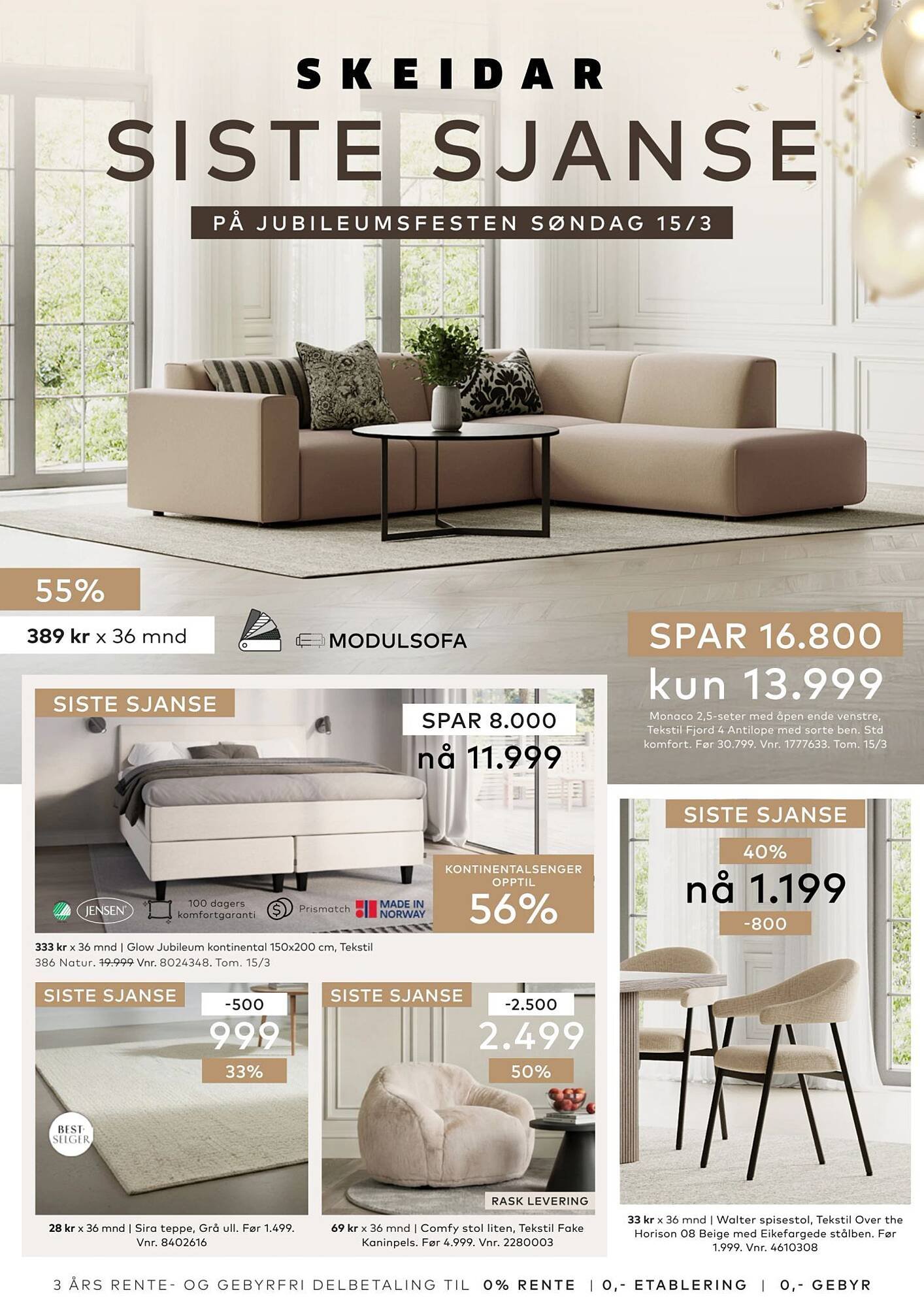 Skeidar kundeavis (2026-03-05 - 2026-03-16)