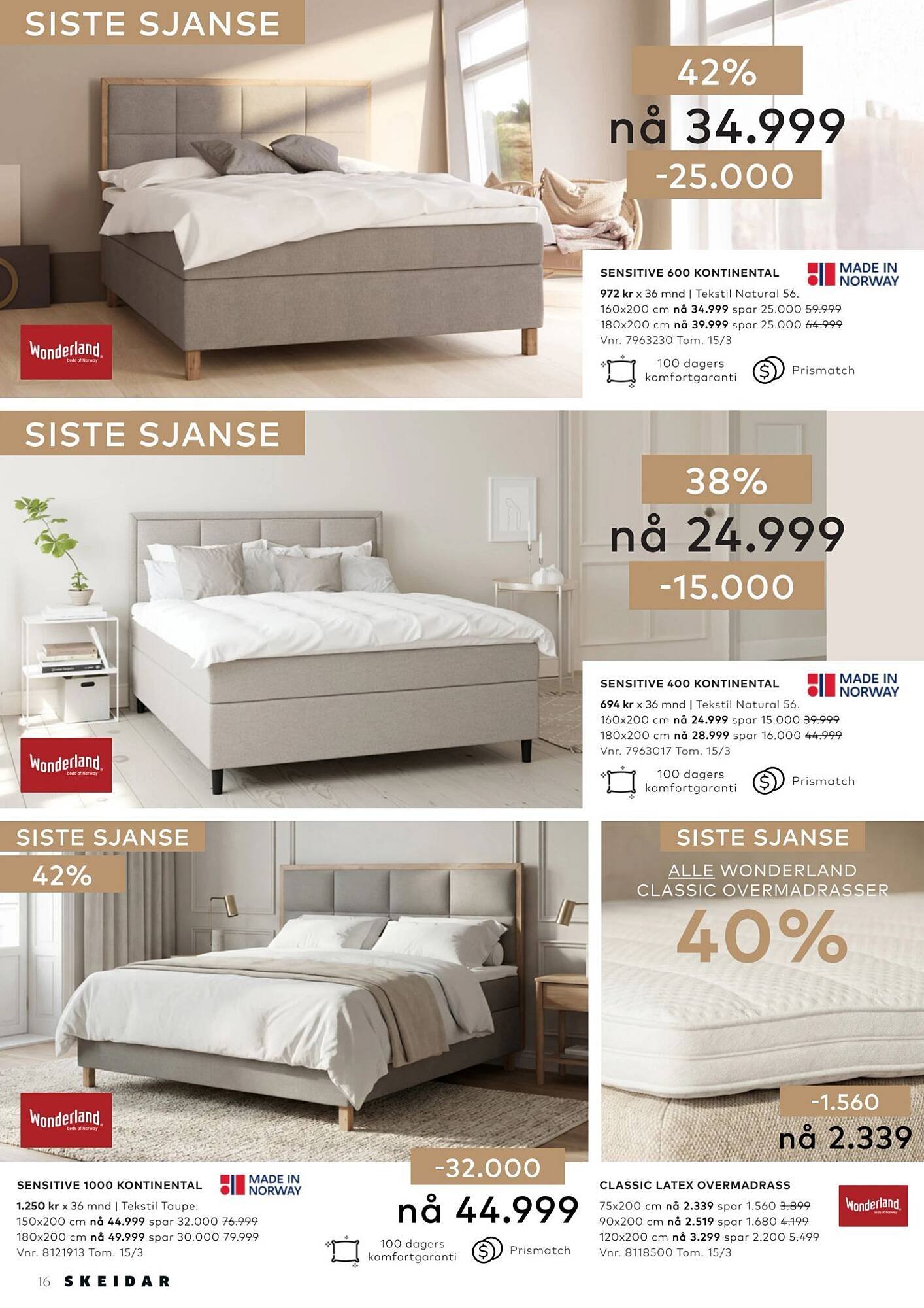 Skeidar kundeavis (2026-03-05 - 2026-03-16)