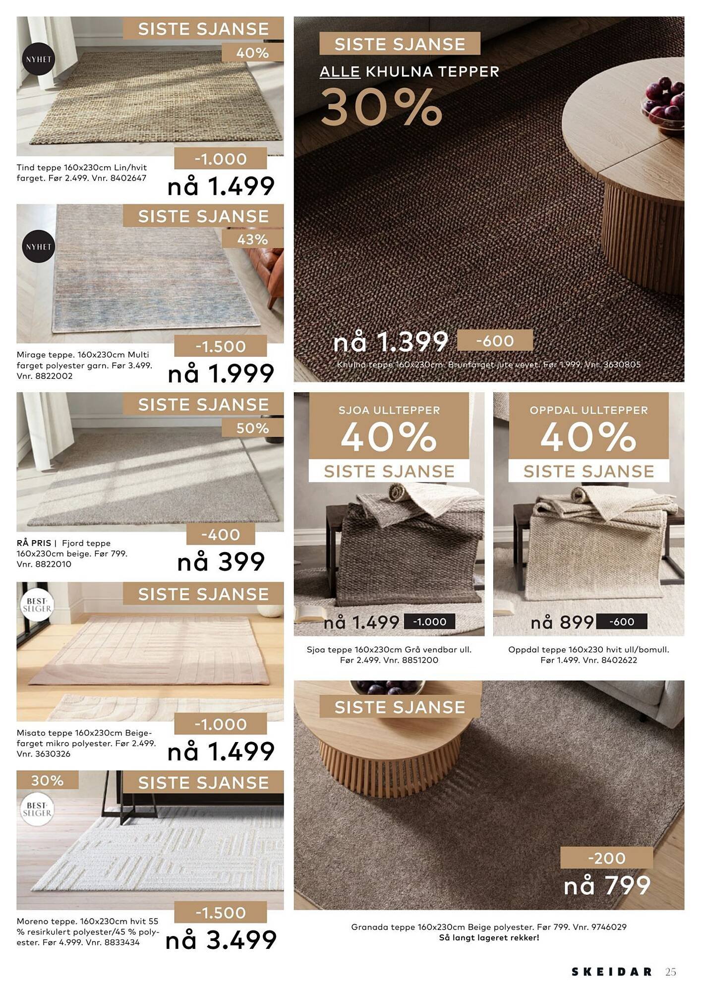 Skeidar kundeavis (2026-03-05 - 2026-03-16)