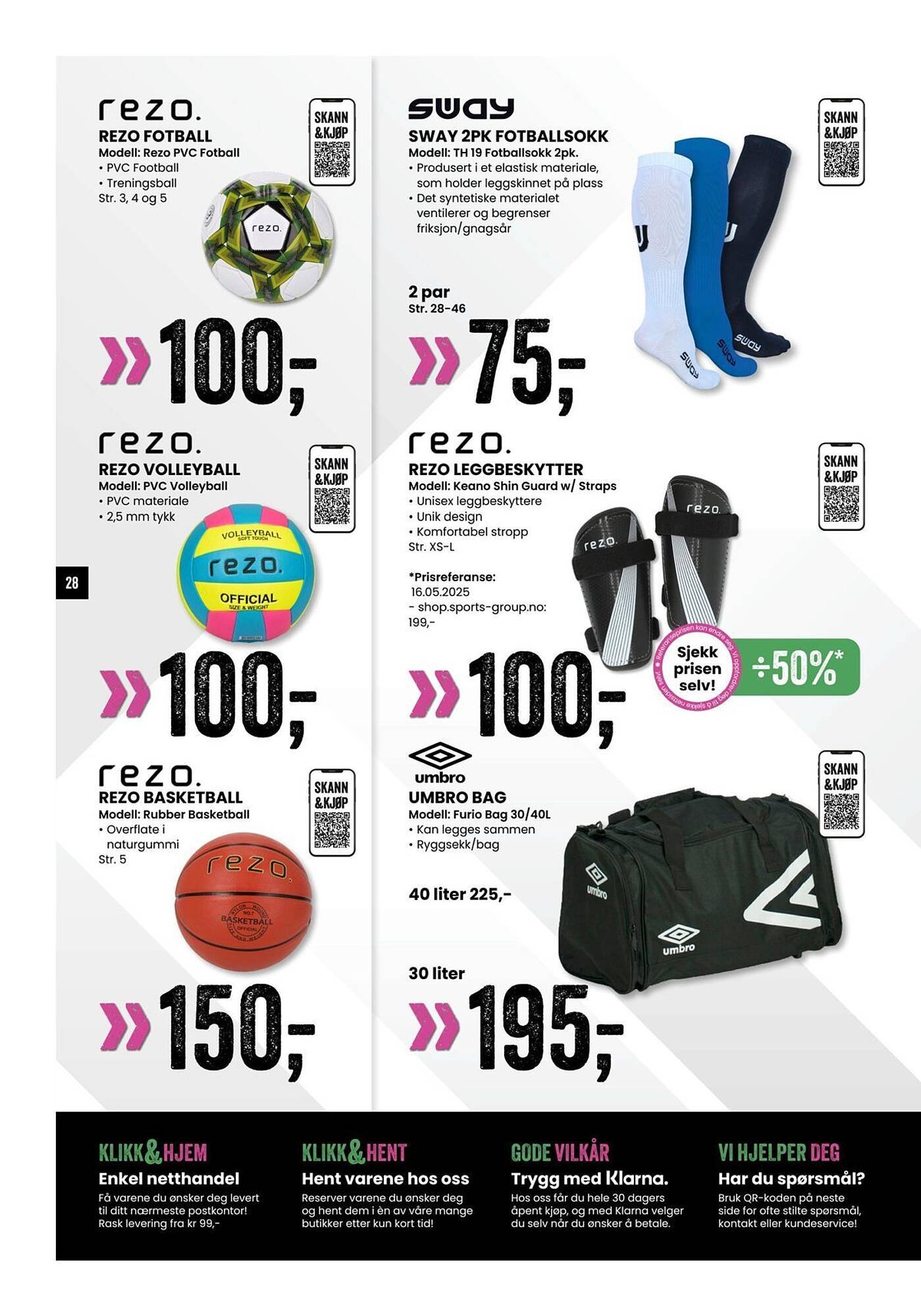 Sport Outlet kundeavis (2025-09-14 - 2025-09-18)