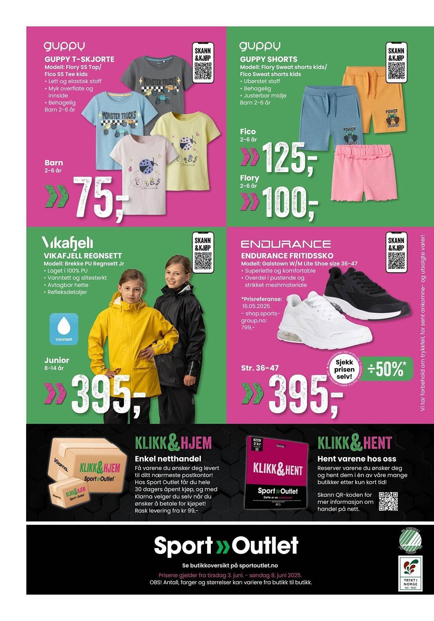 Sport Outlet kundeavis (2025-09-14 - 2025-09-18)