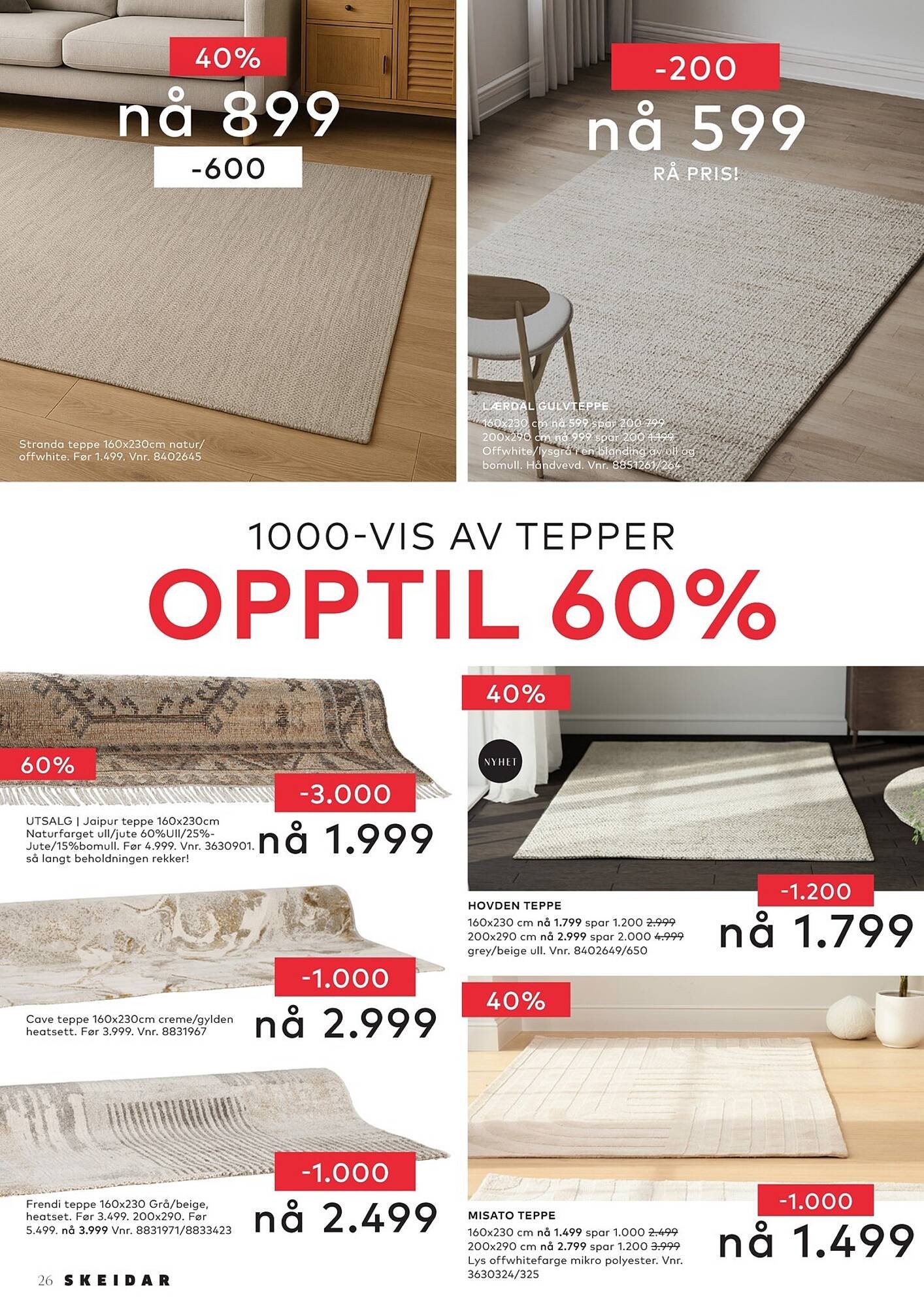 Skeidar kundeavis (2026-03-30 - 2026-04-15)