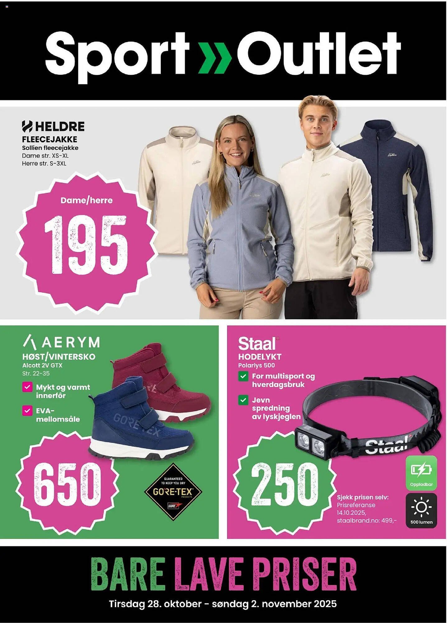 Sport Outlet kundeavis (2025-10-28 - 2025-11-02)