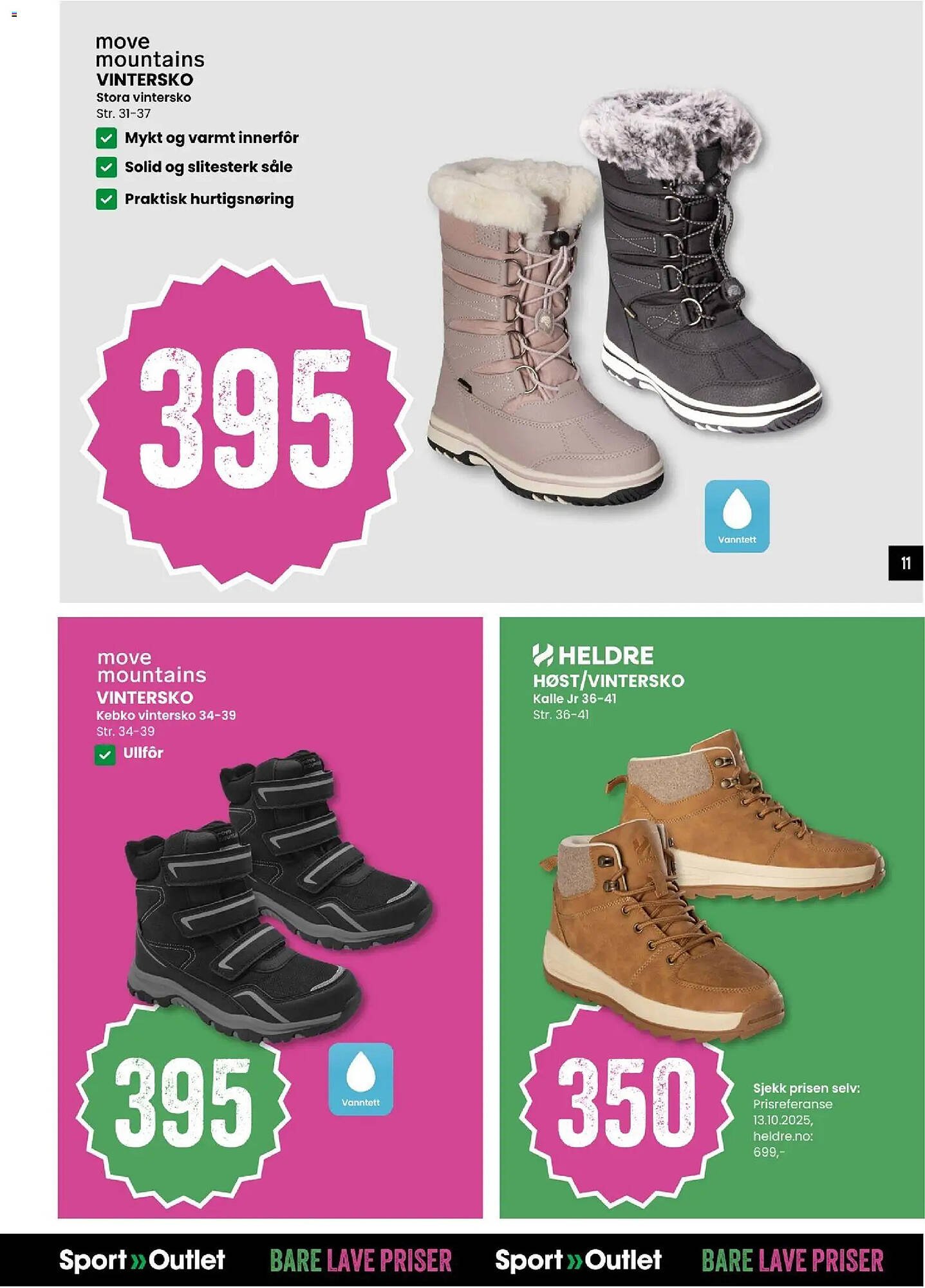 Sport Outlet kundeavis (2025-10-28 - 2025-11-02)