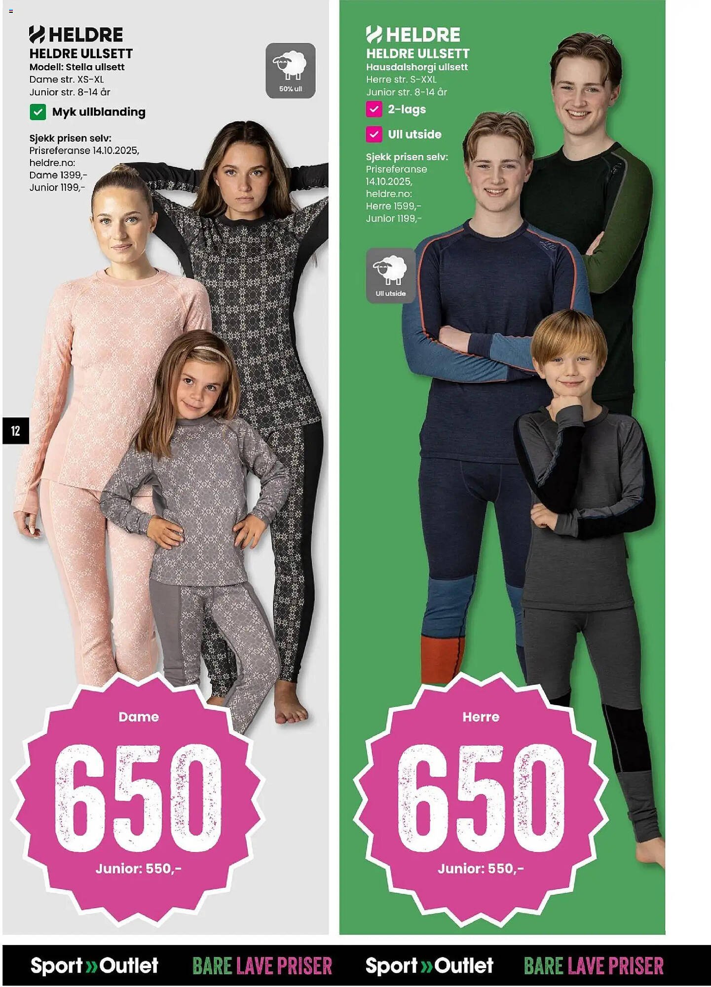 Sport Outlet kundeavis (2025-10-28 - 2025-11-02)