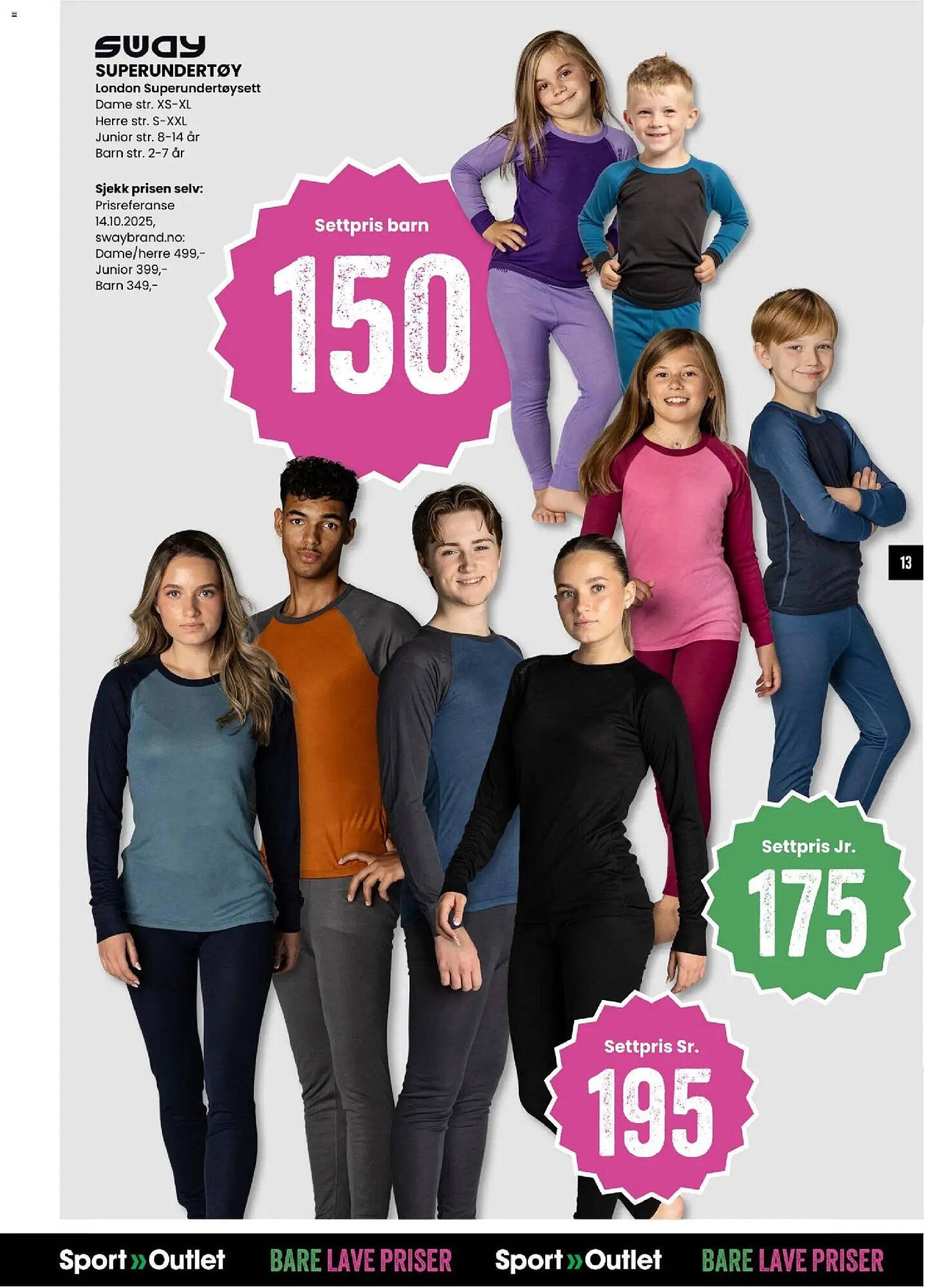 Sport Outlet kundeavis (2025-10-28 - 2025-11-02)