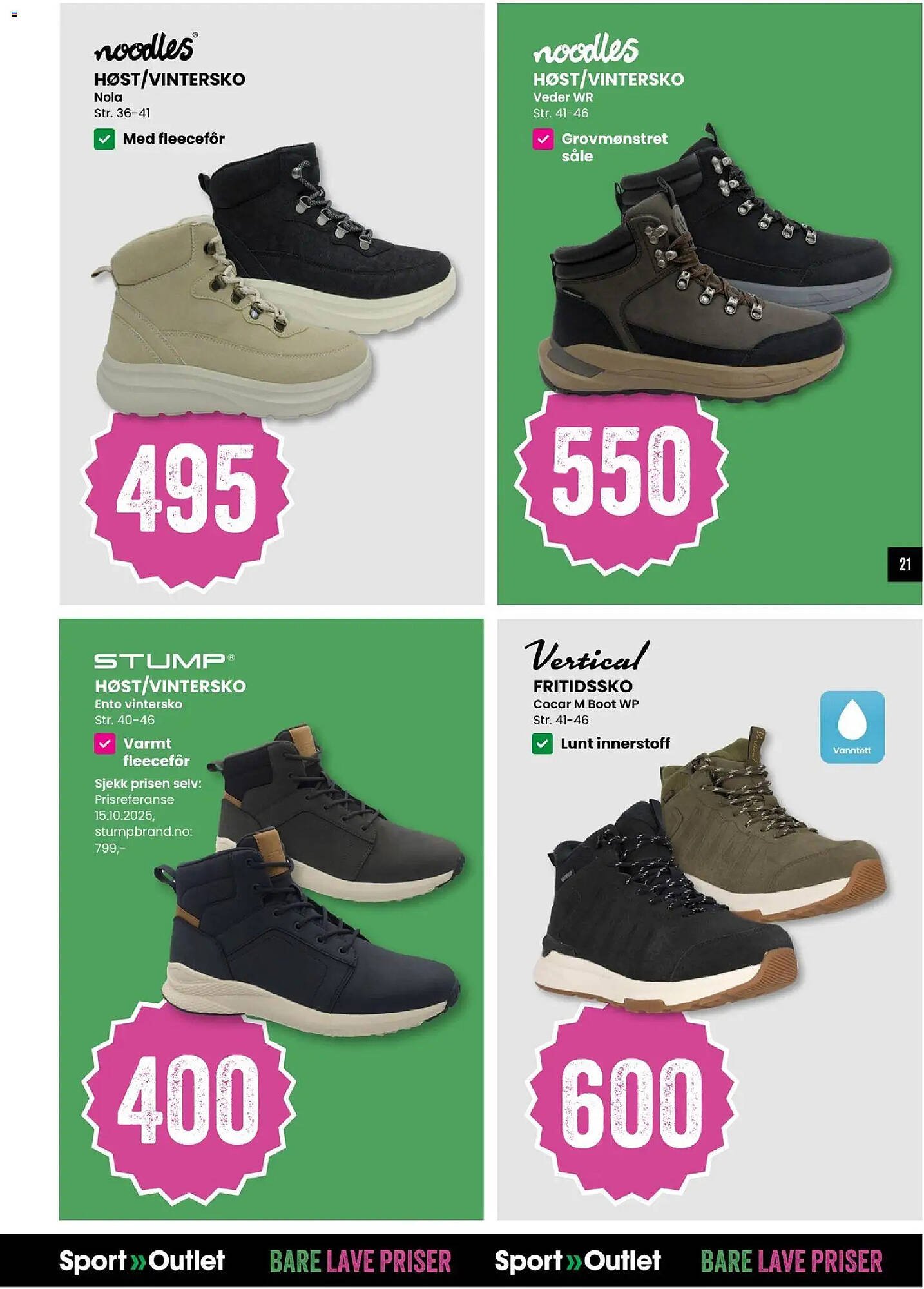 Sport Outlet kundeavis (2025-10-28 - 2025-11-02)