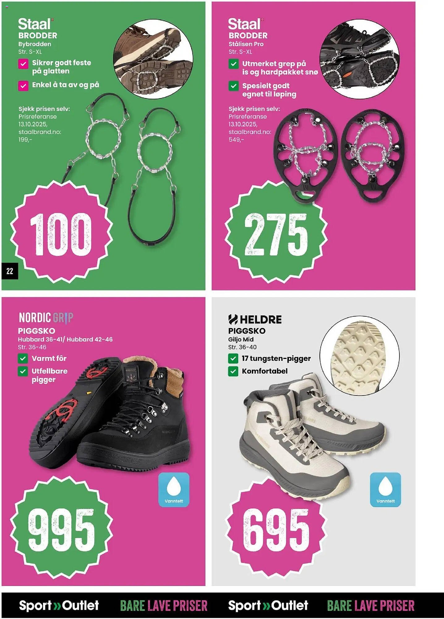 Sport Outlet kundeavis (2025-10-28 - 2025-11-02)