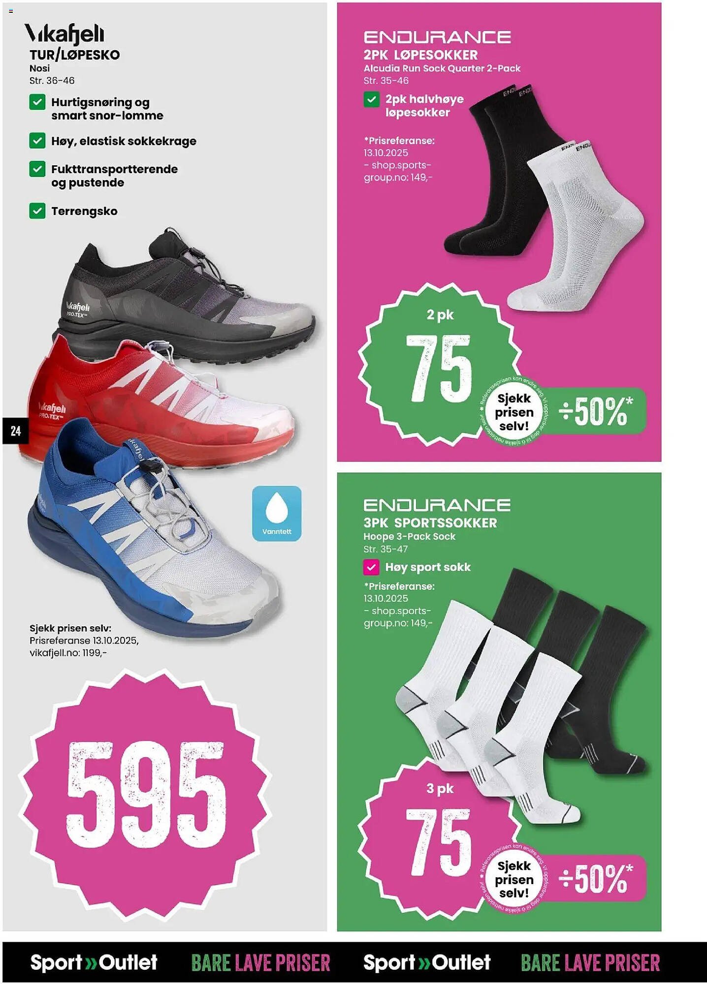 Sport Outlet kundeavis (2025-10-28 - 2025-11-02)