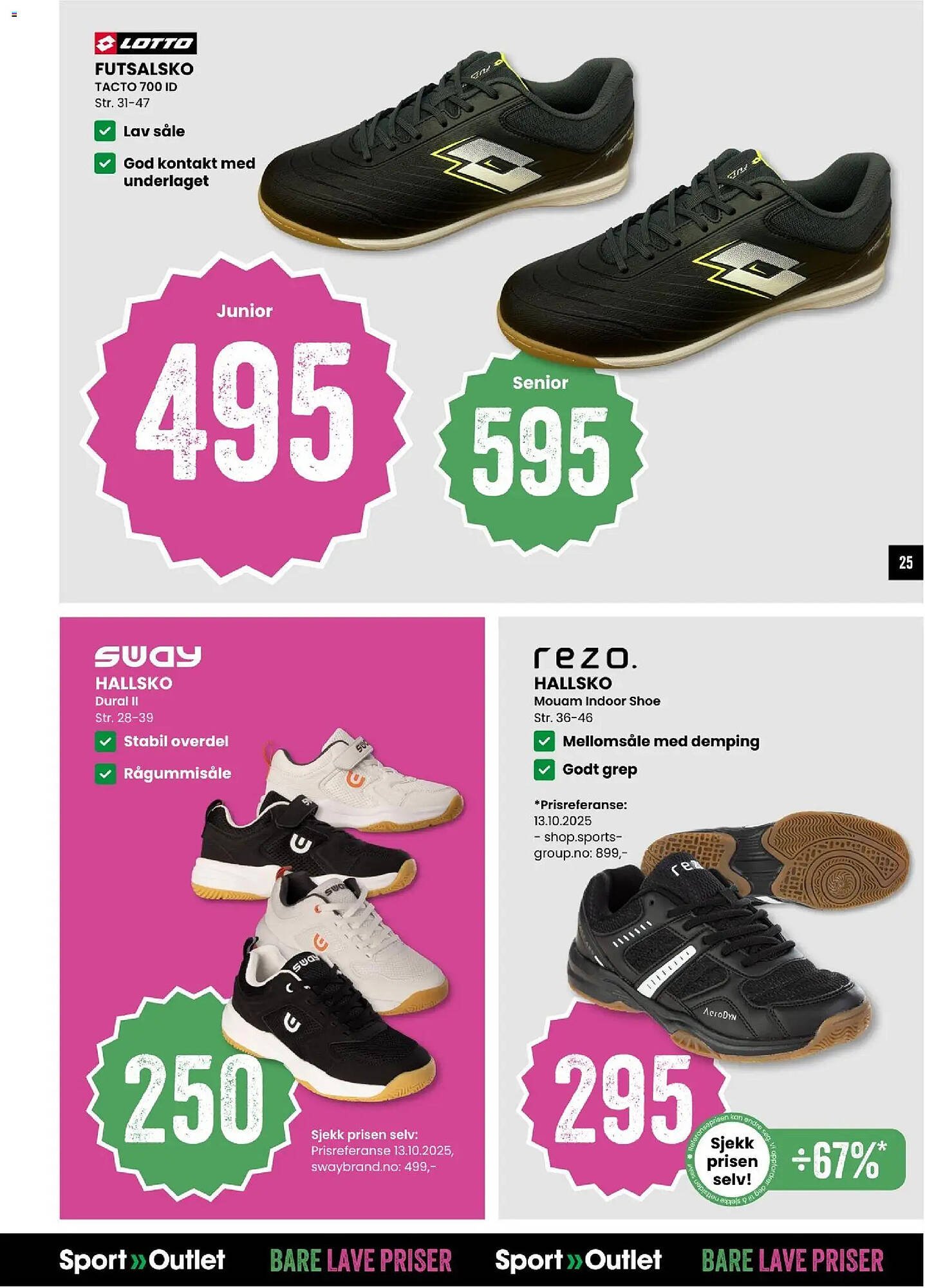 Sport Outlet kundeavis (2025-10-28 - 2025-11-02)