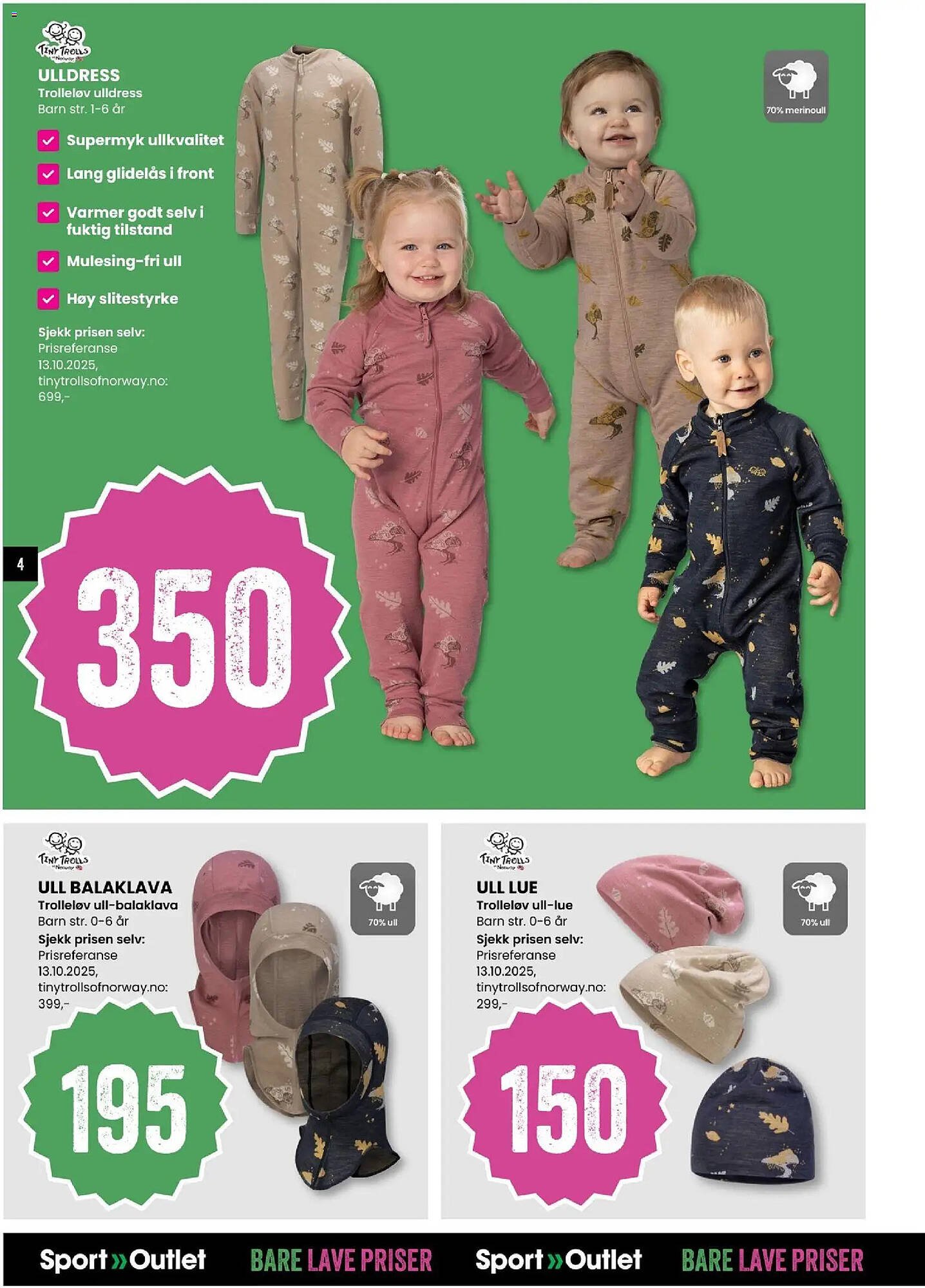 Sport Outlet kundeavis (2025-10-28 - 2025-11-02)