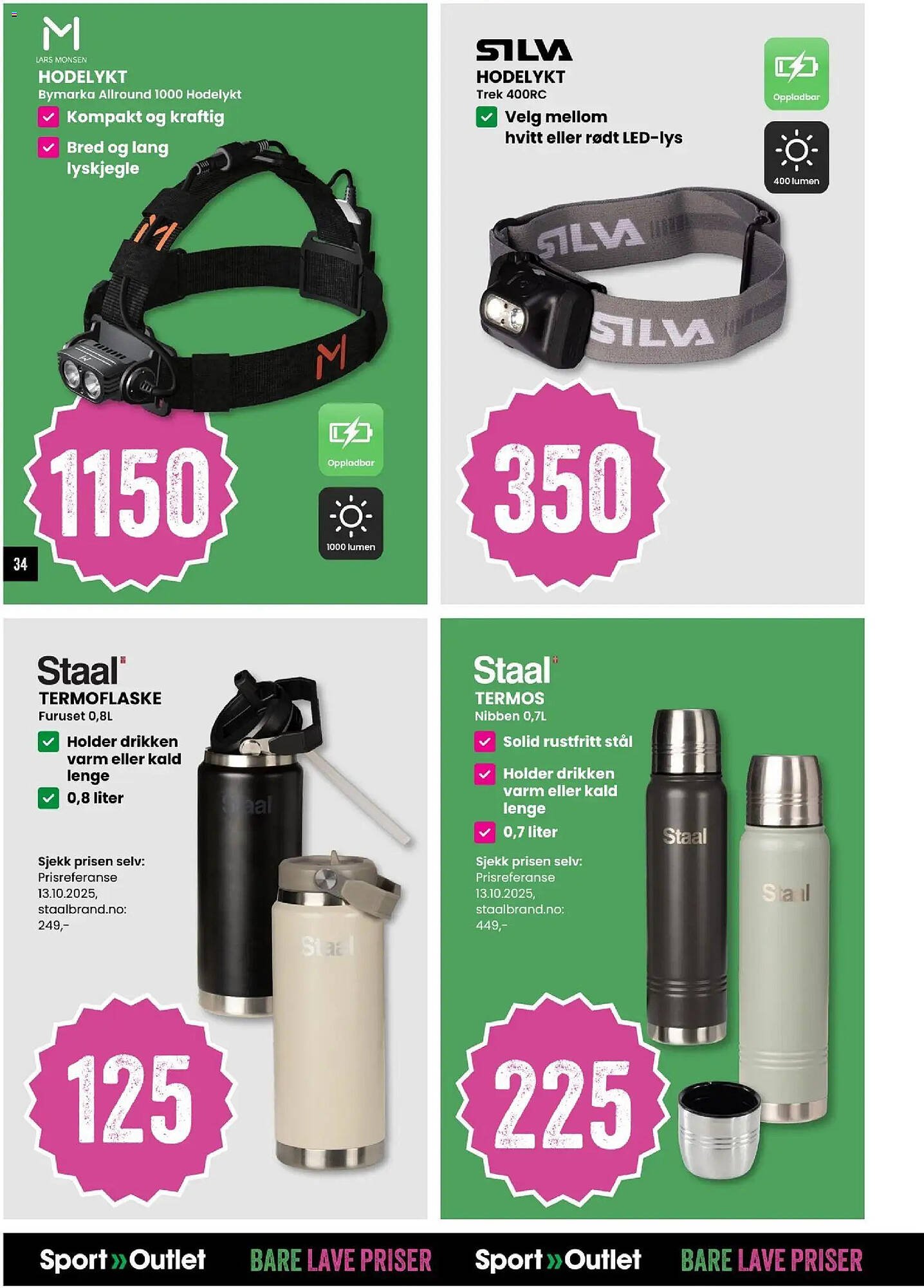 Sport Outlet kundeavis (2025-10-28 - 2025-11-02)