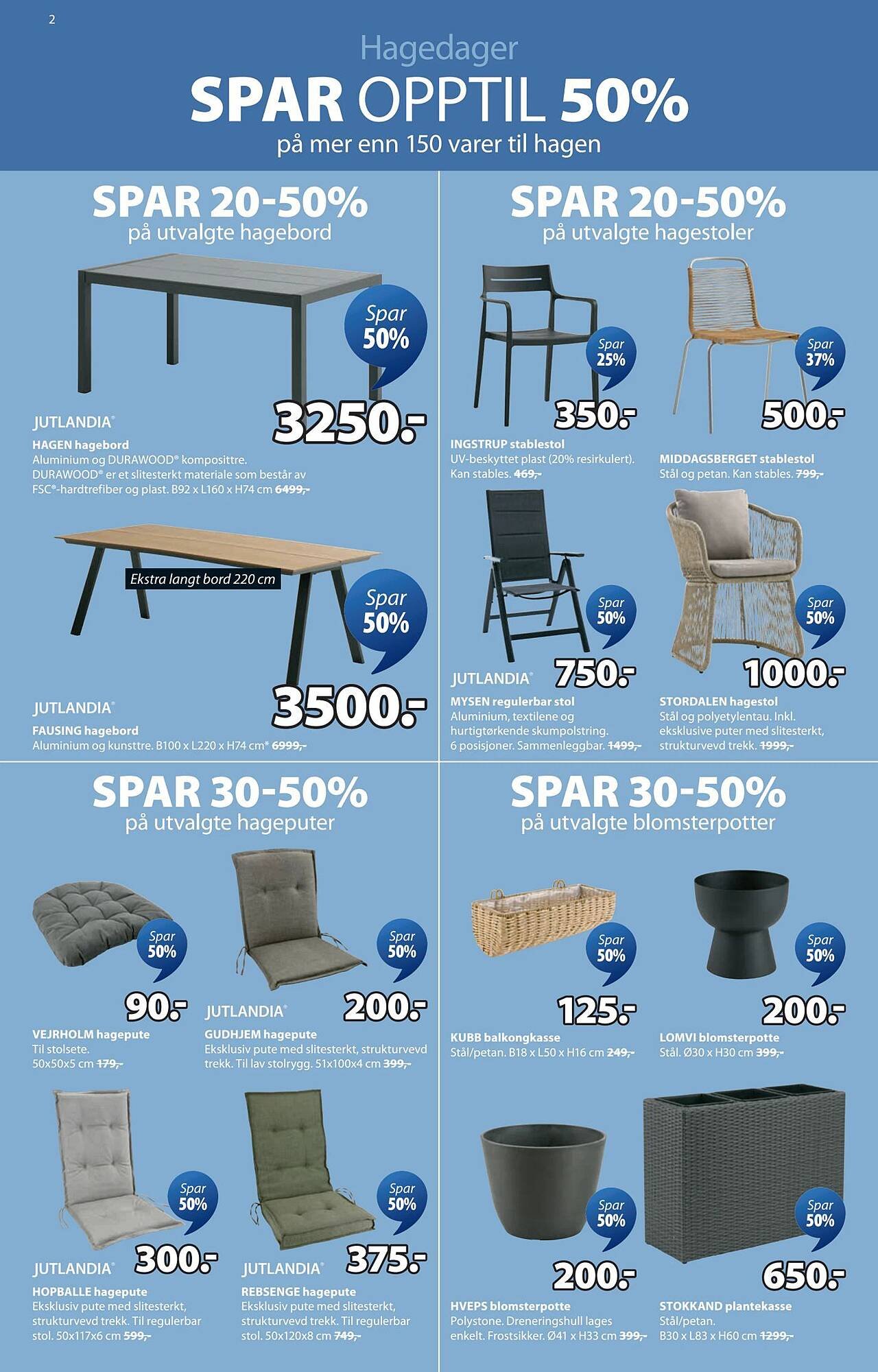 JYSK kundeavis (2026-03-02 - 2026-03-08)