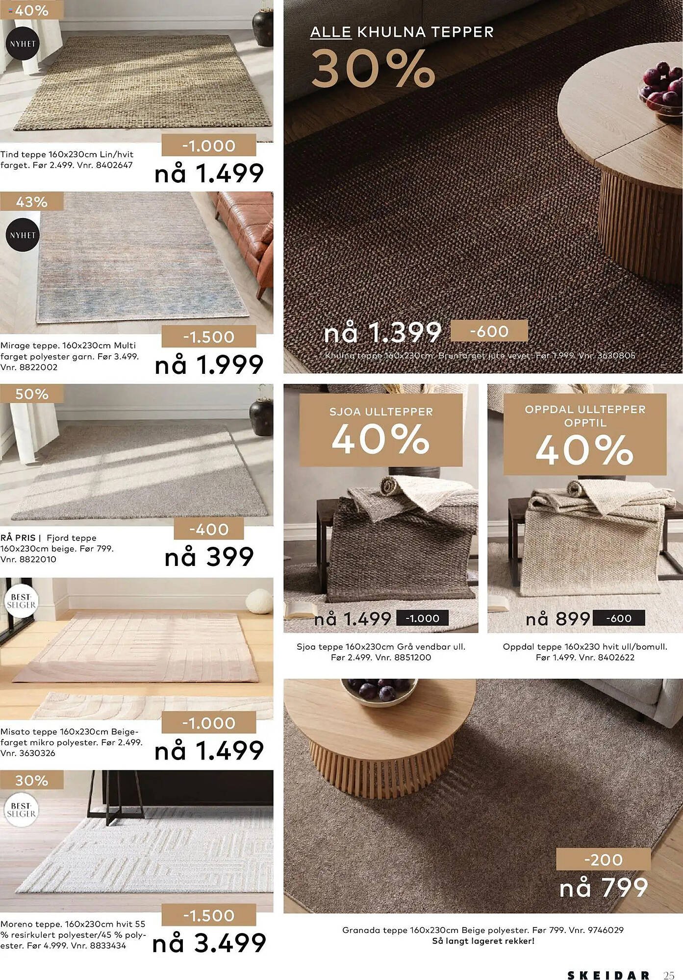 Skeidar kundeavis (2026-04-13 - 2026-04-19)