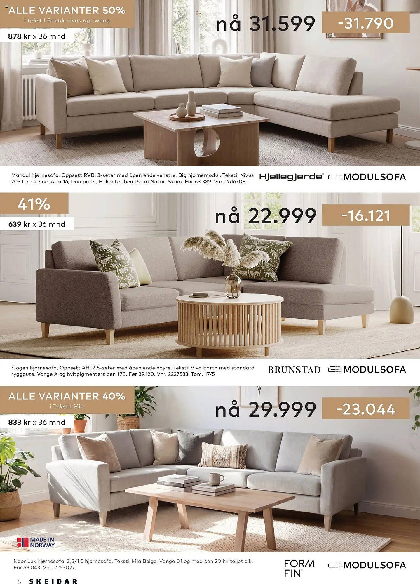 Skeidar kundeavis (2026-04-13 - 2026-04-19)