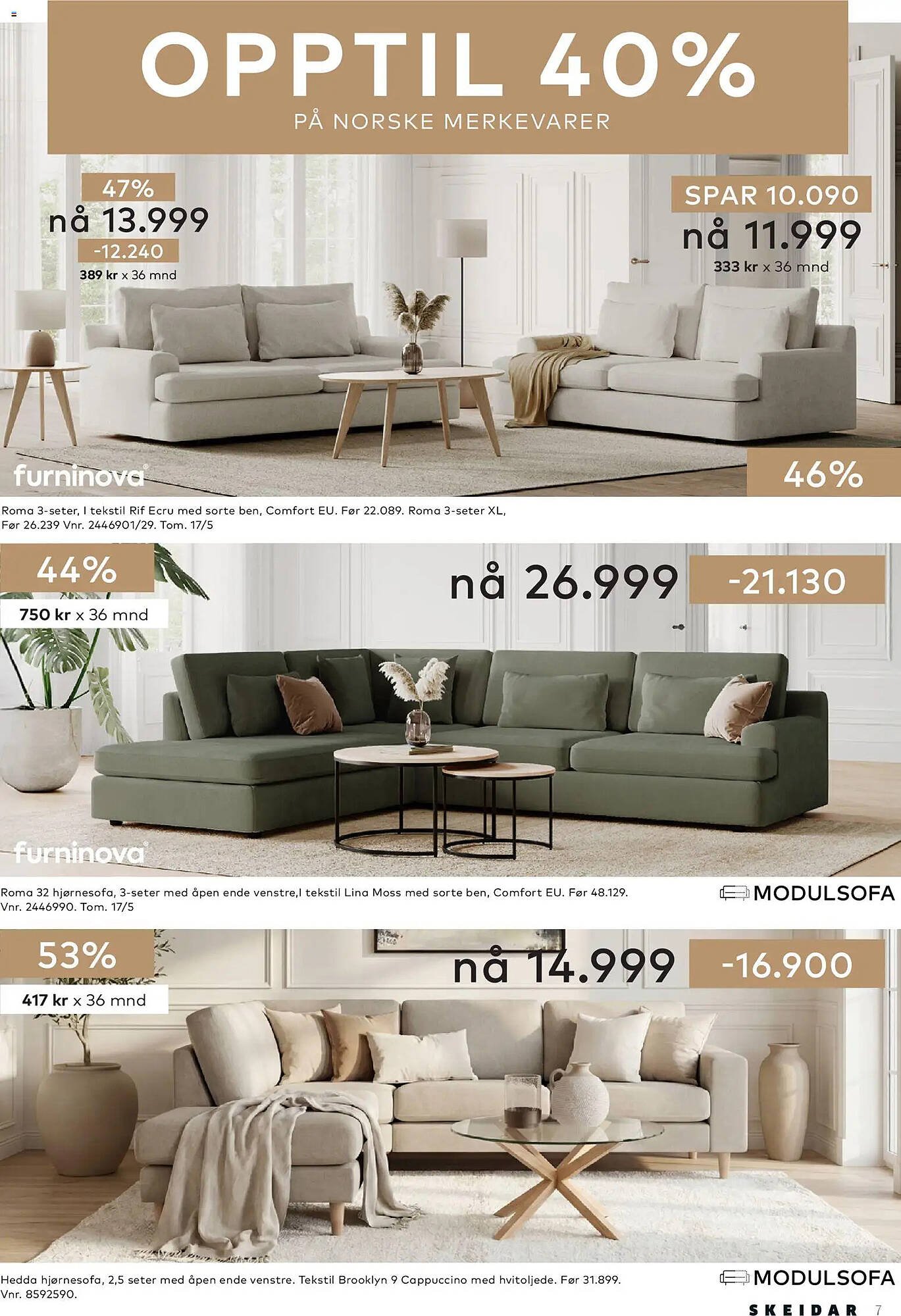 Skeidar kundeavis (2026-04-13 - 2026-04-19)