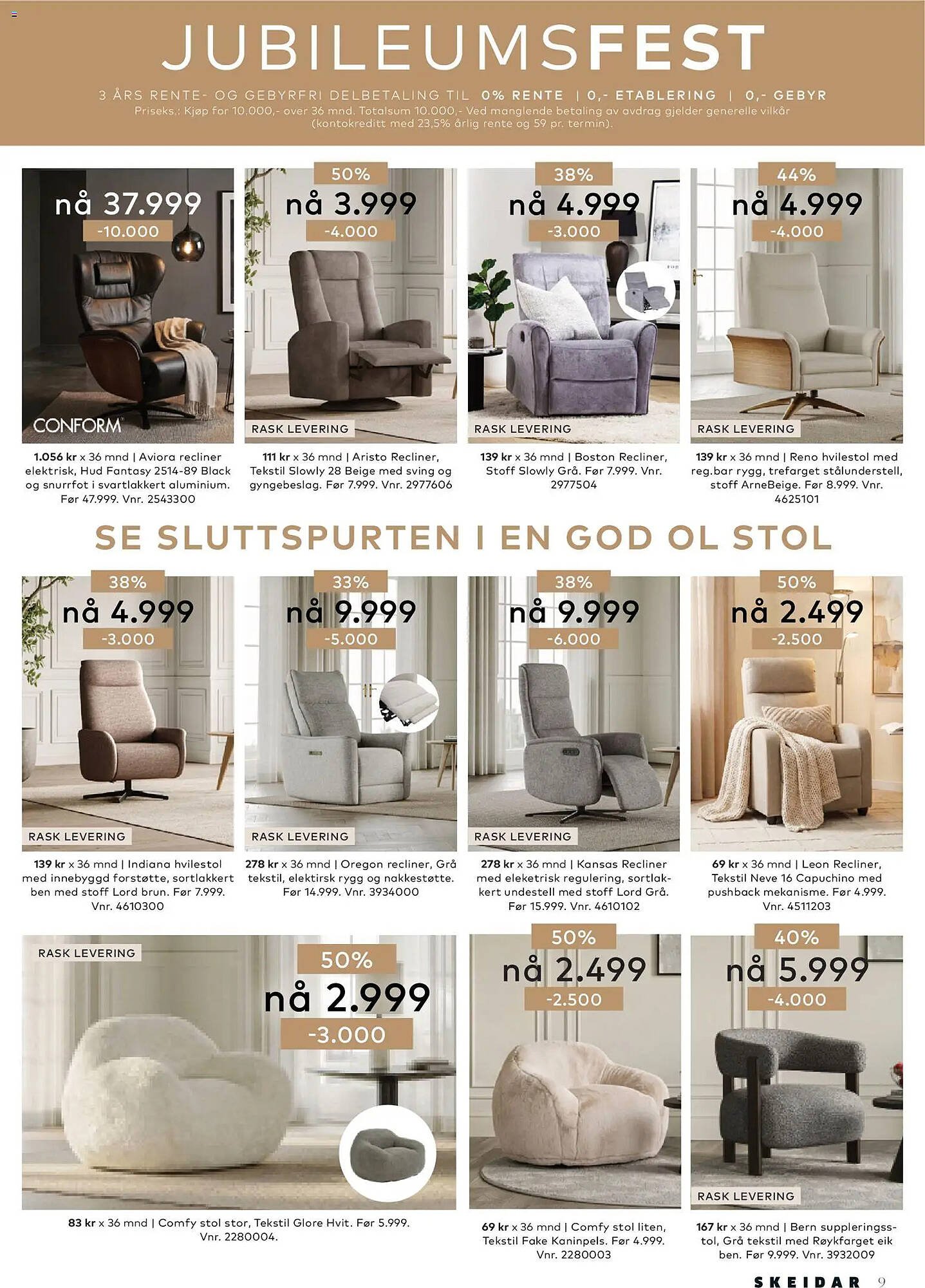 Skeidar kundeavis (2026-04-13 - 2026-04-19)