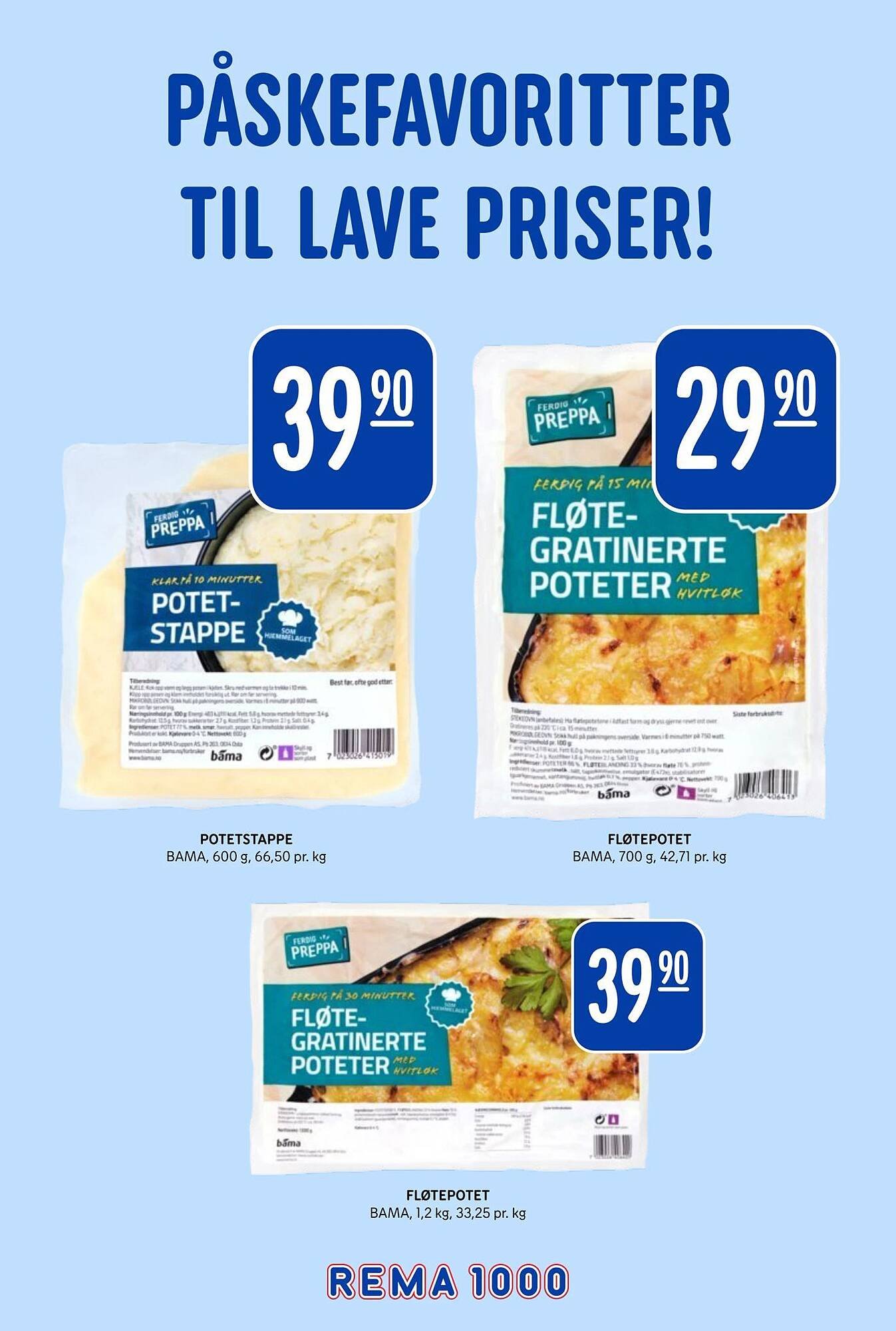 Rema 1000 kundeavis (2026-03-16 - 2026-03-22)