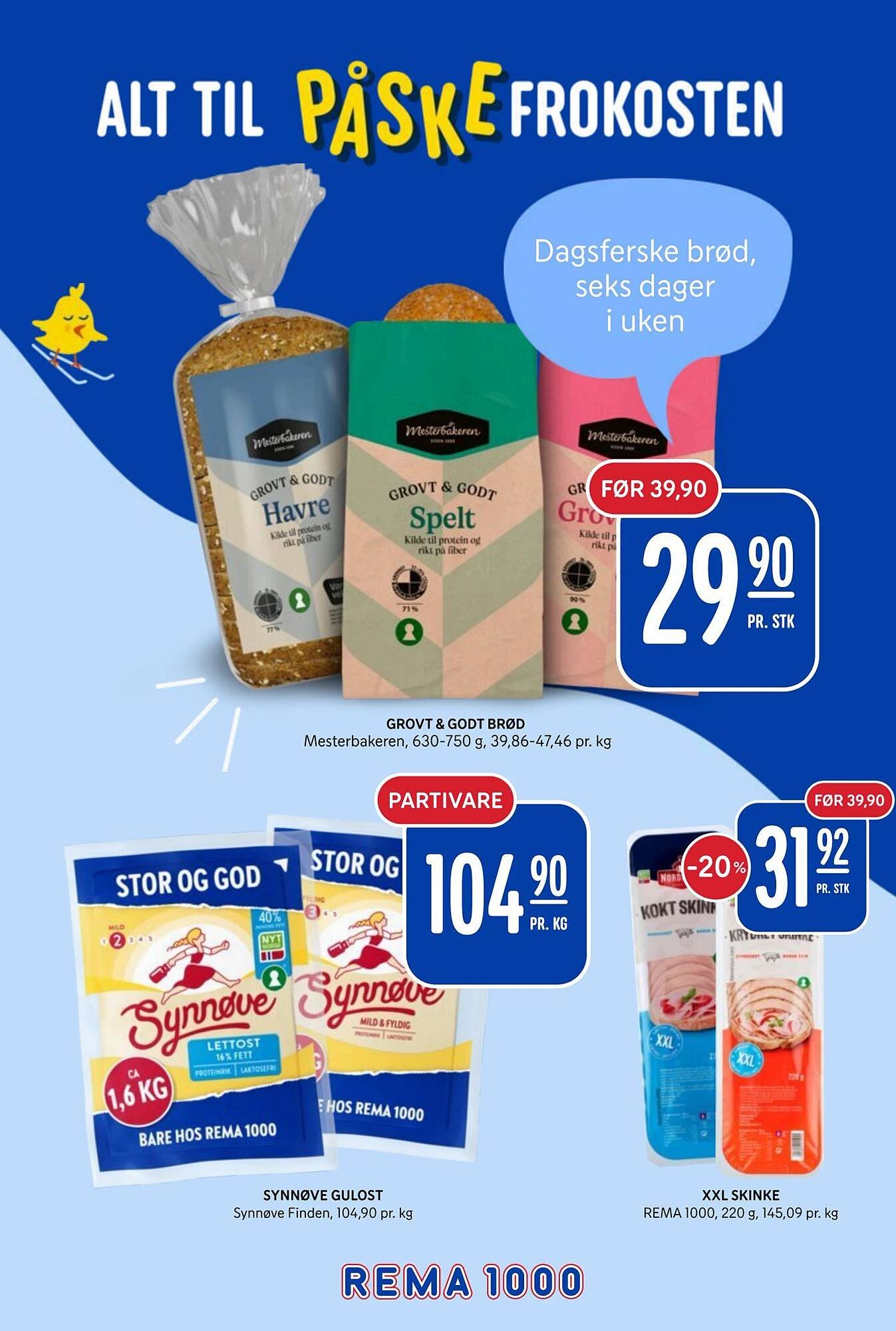 Rema 1000 kundeavis (2026-03-16 - 2026-03-22)