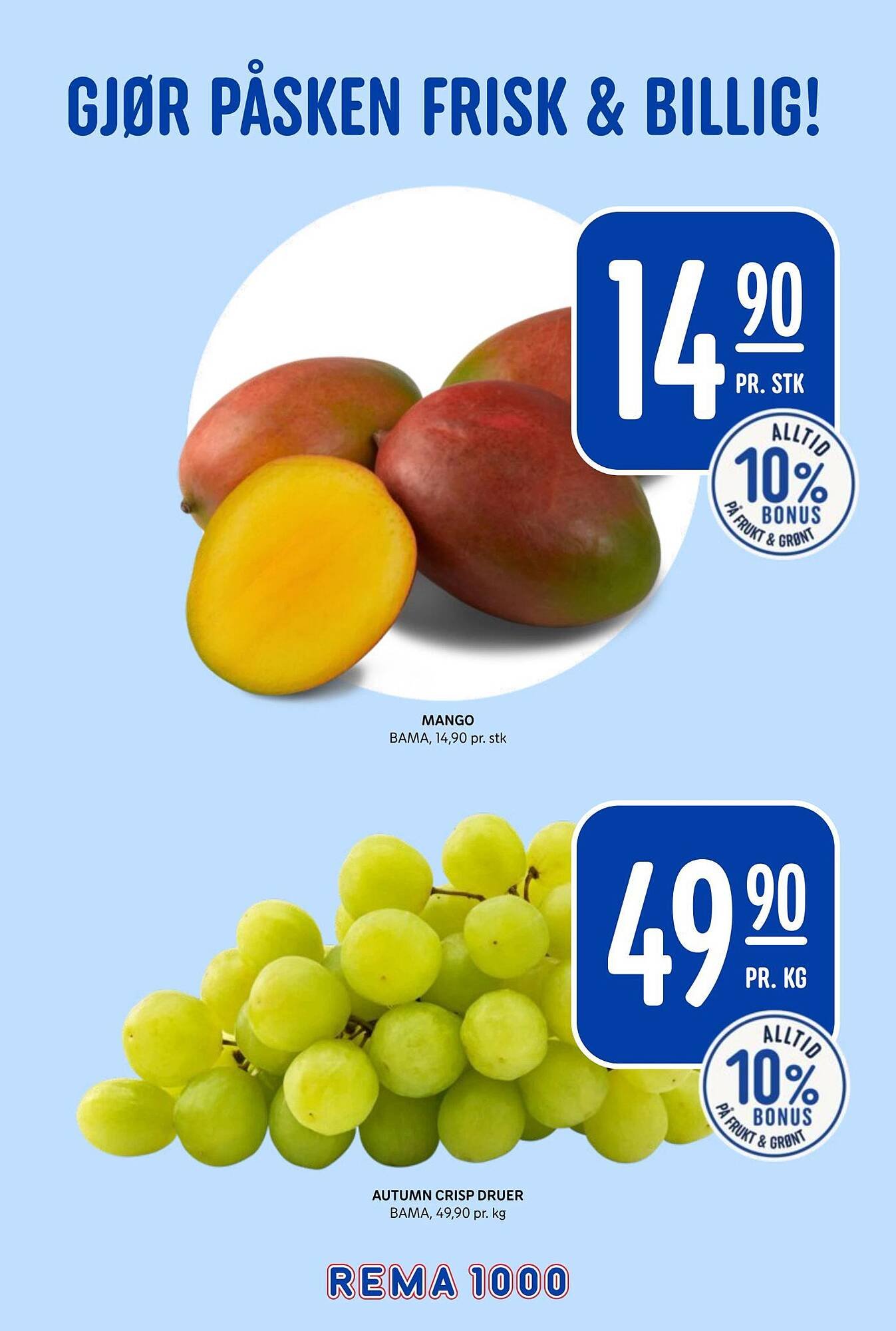 Rema 1000 kundeavis (2026-03-16 - 2026-03-22)